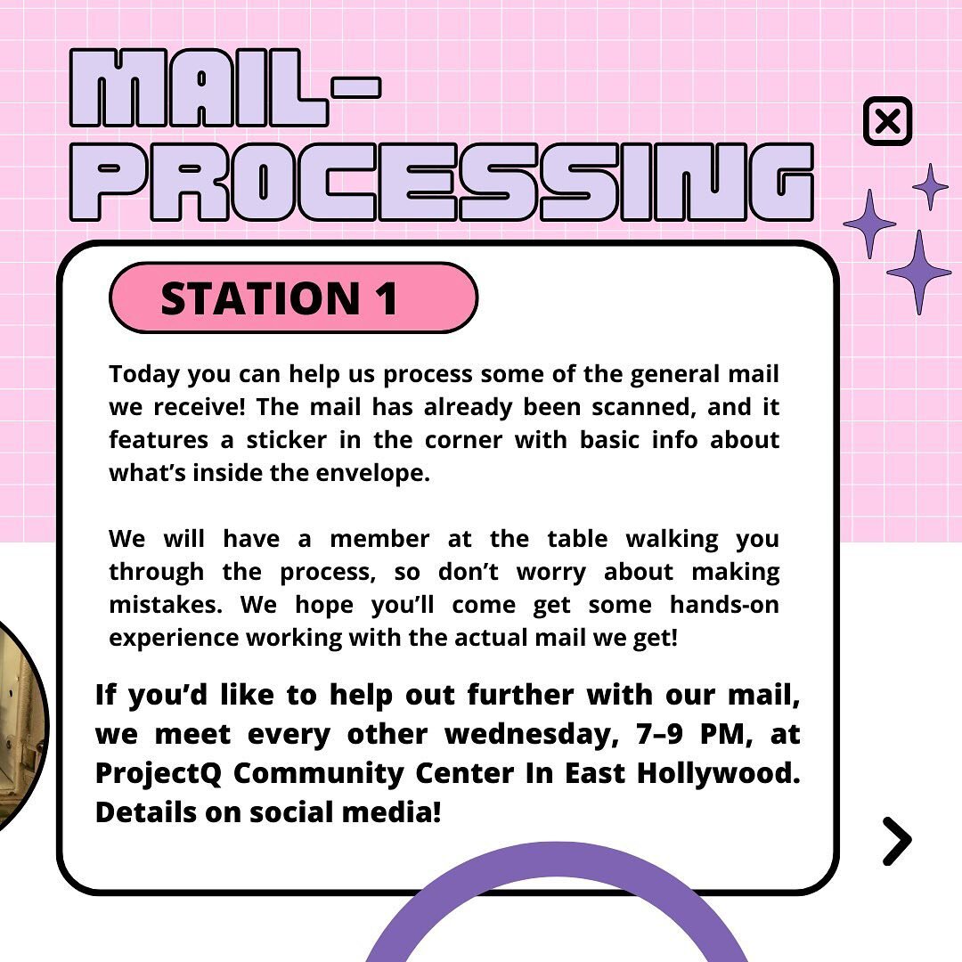 Tonight&rsquo;s the night!!!! Here is another sneak  peak at our presentation. Station 1 will be mail processing! If you want to do some mail processing, bring your laptop or if you can&rsquo;t/forget to bring it, you can follow along with one of our