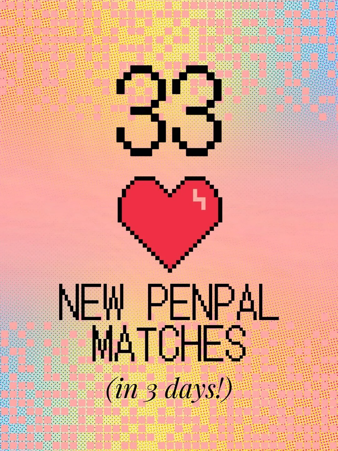 Thank you so much for everyone who has become a penpal!! Getting this many sign ups is a huge deal and we are so excited for the amazing friendships that&rsquo;ll grow!