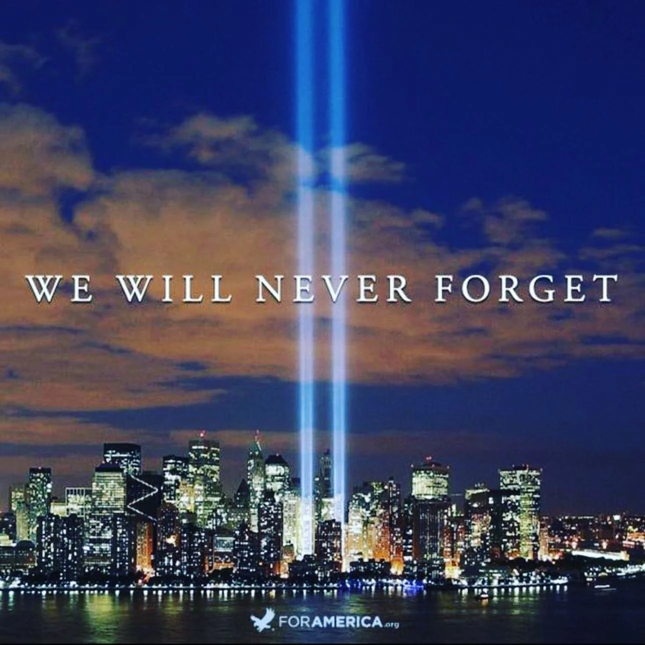 We will never forget! 💙