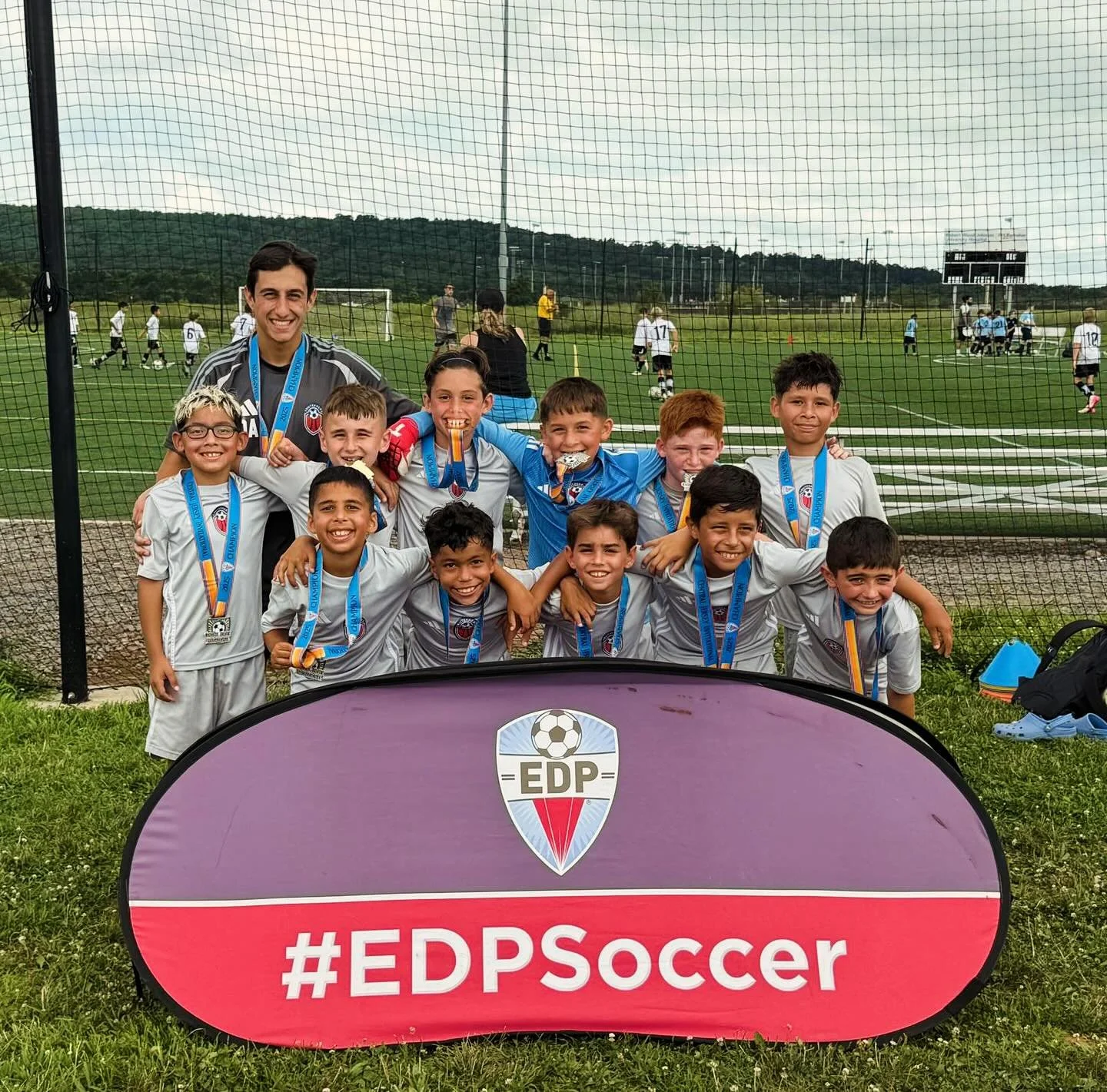 π GOLD MEDALISTS! B2016 Elite Red Dominate Central Jersey Invitational β½οΈπ₯
Our B2016 Elite Red boys put on a show this weekend at the Central Jersey Invitational, going undefeated on their way to the GOLD!
From start to finish, the team showed in