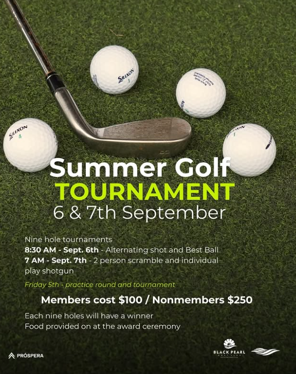 Summer Golf Tournament at Pete’s Place in Roatan
