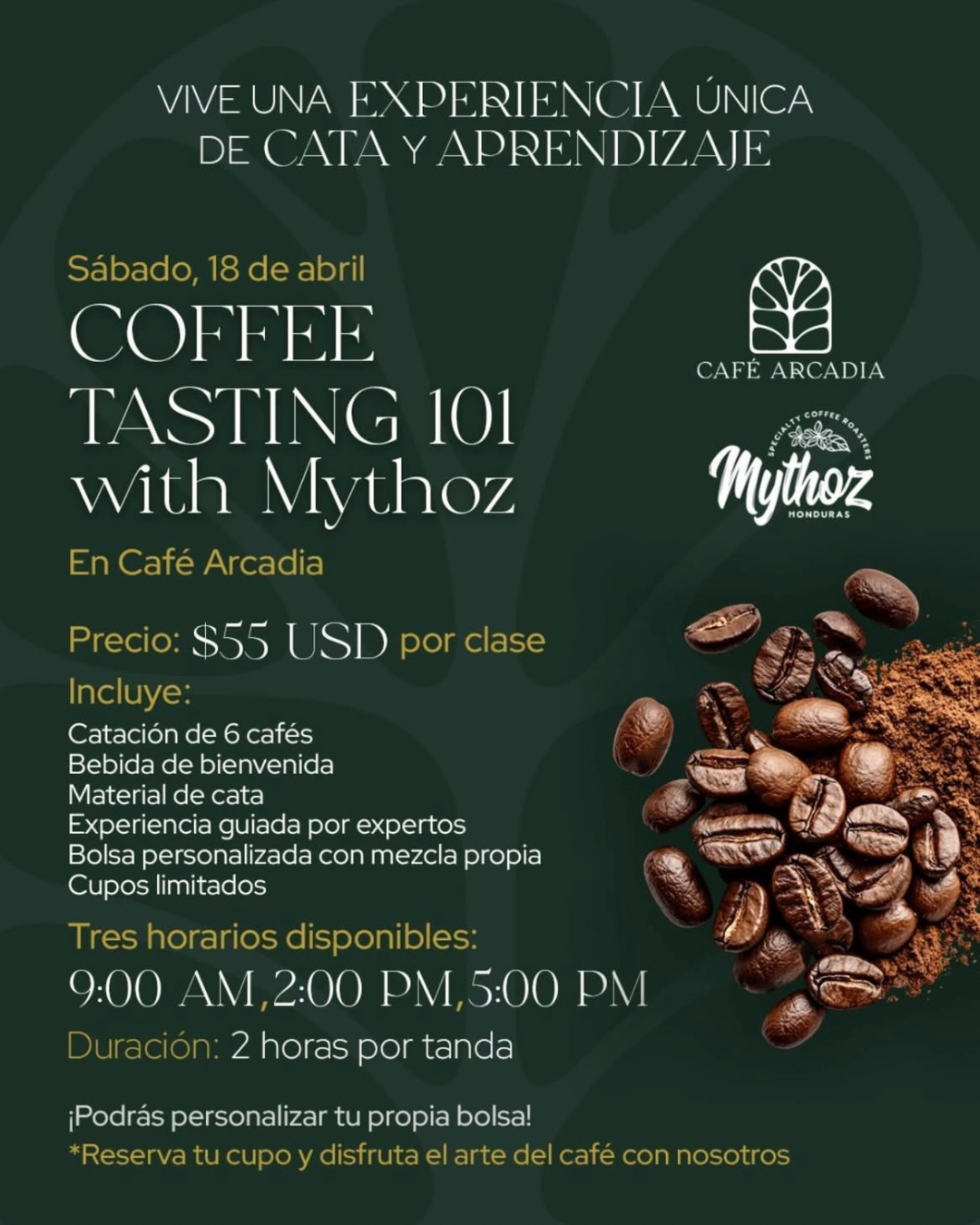 Coffee Tasting 101 in Roatán | Unique Coffee Experience at Café Arcadia