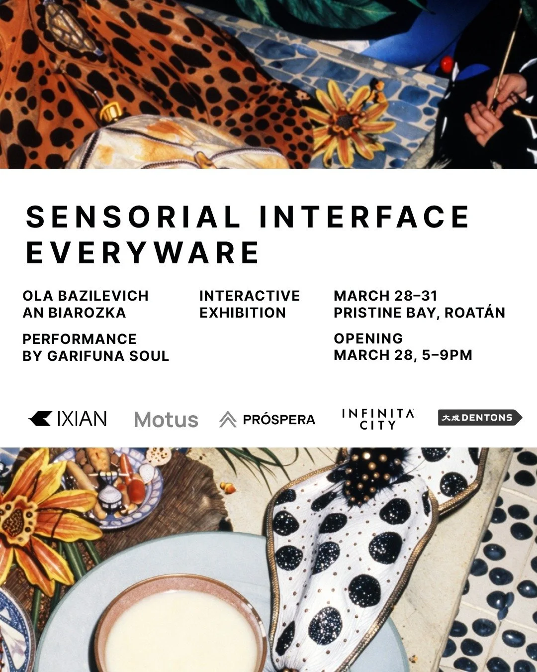 Sensorial Interface Everyware: Interactive Exhibition in Pristine Bay, Roatán