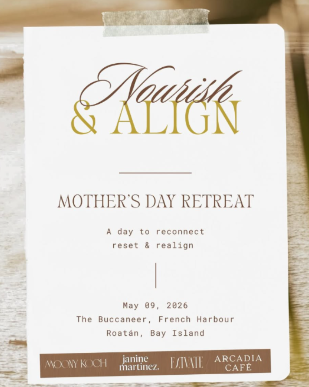 Nourish & Align: A Mother’s Day Wellness Retreat in Roatán, Honduras