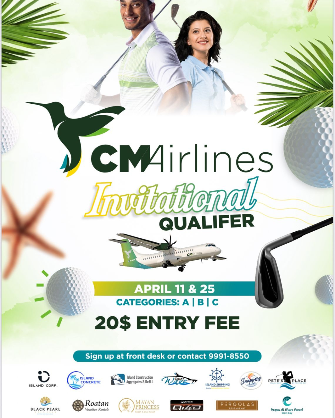 CM Airlines International Qualifier Returns to Roatán for Its Final Satellite Tournament