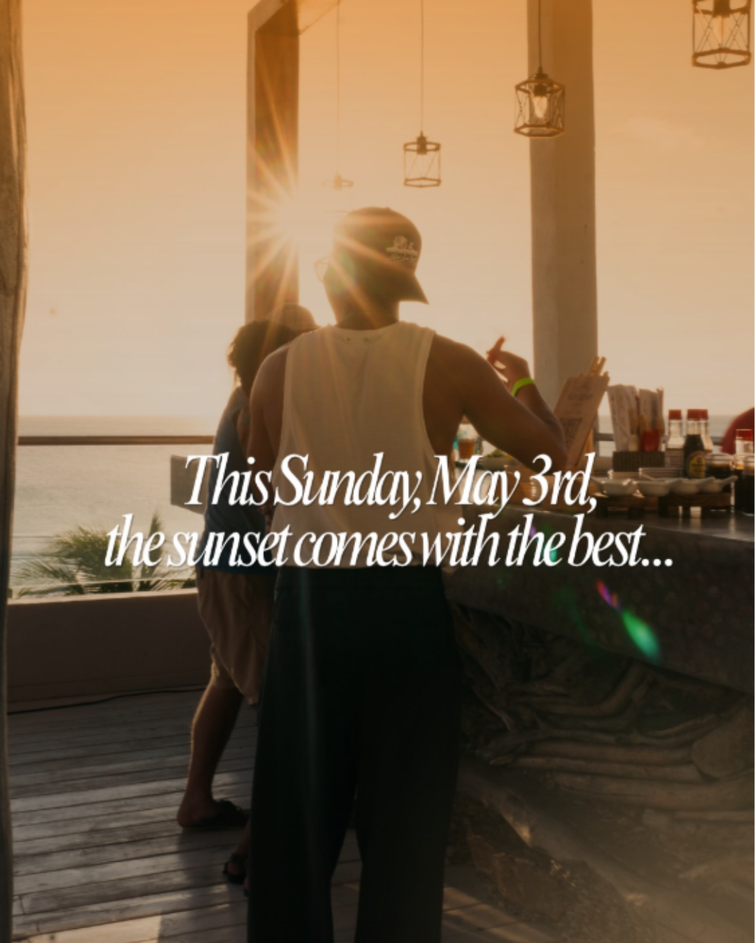 Pool Sunset Vibes at Brisas Rooftop | Nourish Roatán Sunday Event with DJs & Music