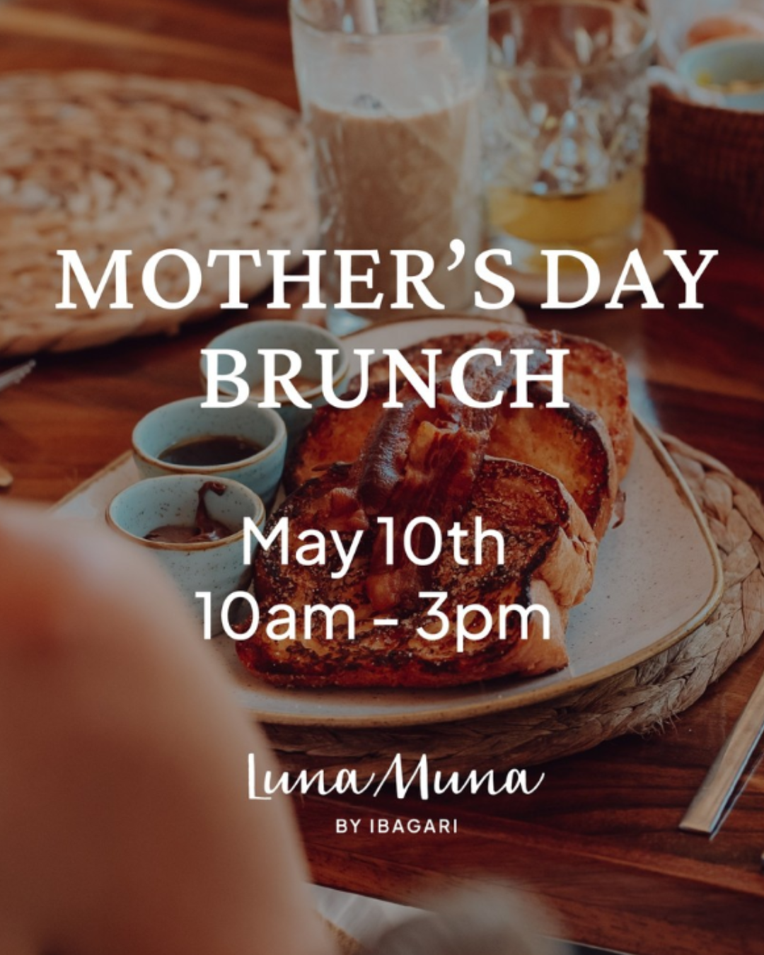 Mother’s Day Brunch by the Sea at Luna Muna by Ibagari