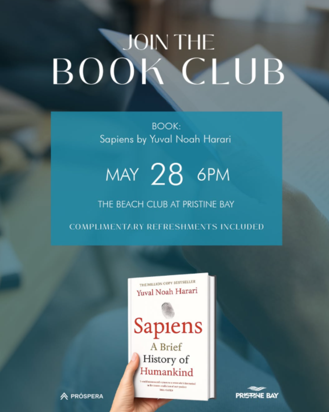 Join the Book Club: Sapiens by Yuval Noah Harari