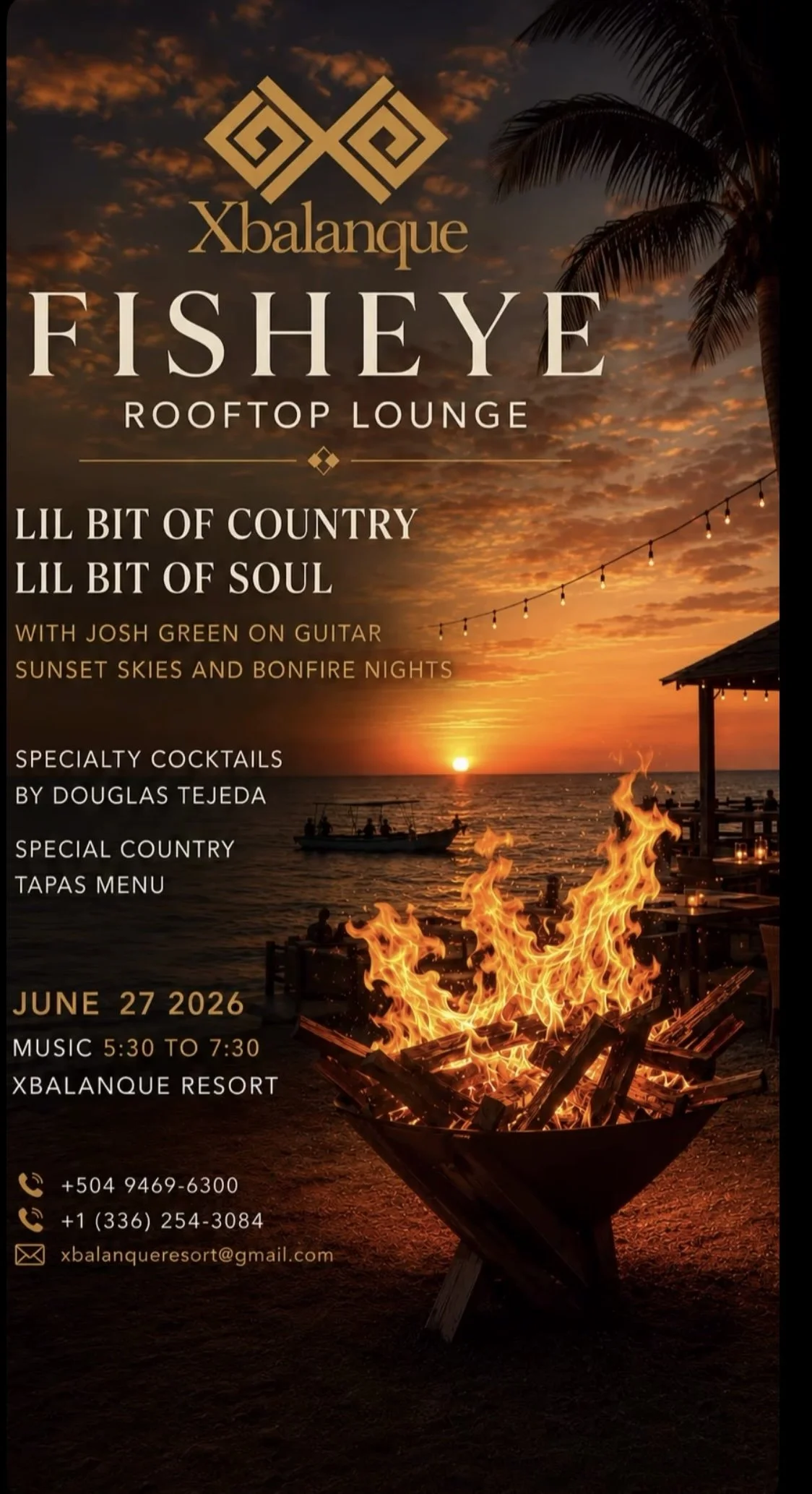 Lil Bit of Country, Lil Bit of Soul at Xbalanque Resort
