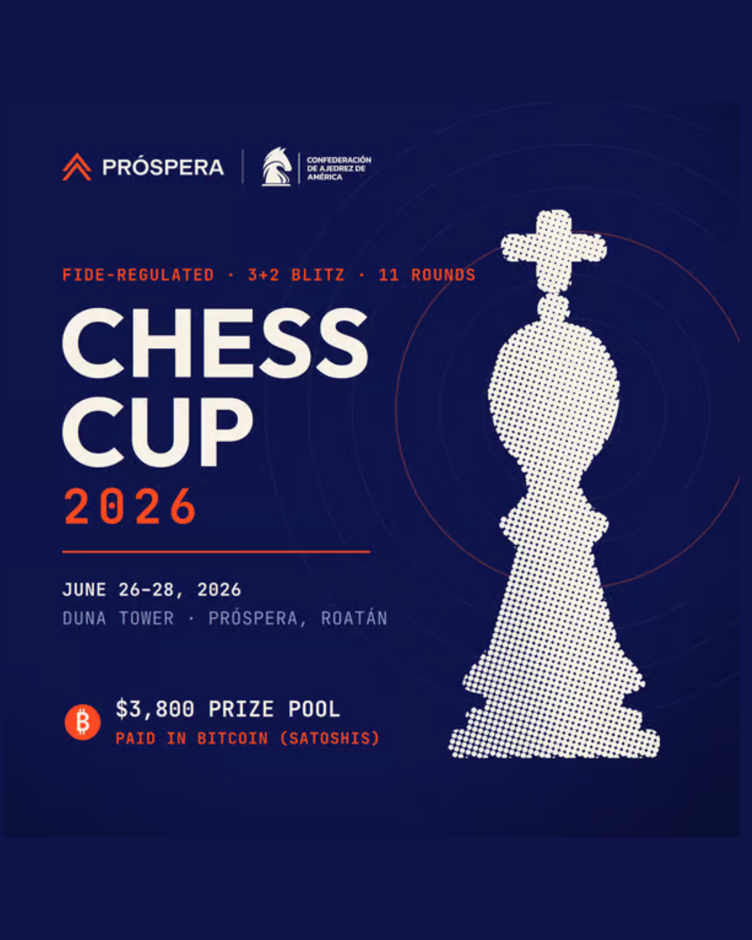 Próspera Chess Cup 2026 Brings Competitive Rapid Chess to Roatán