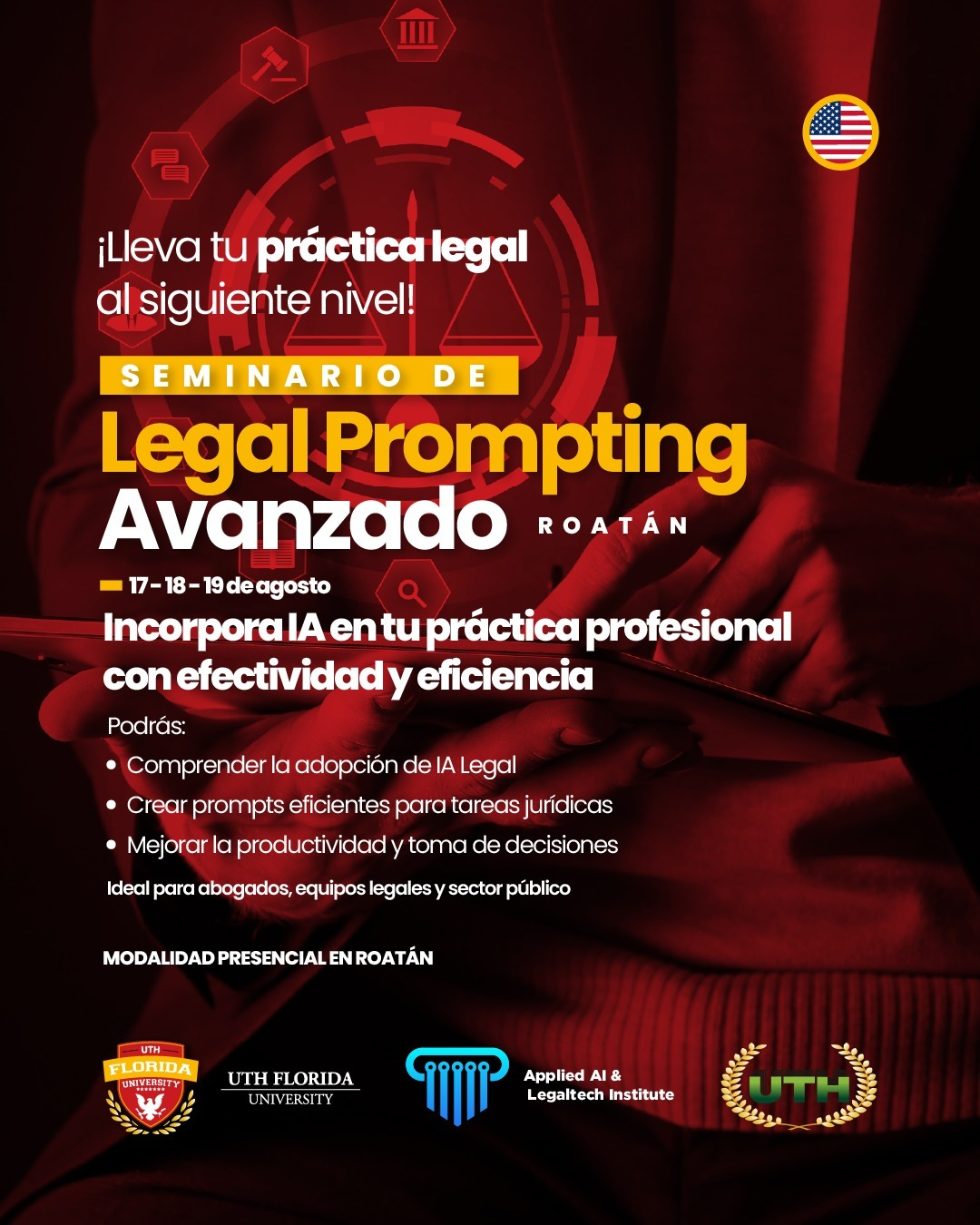 Advanced Legal Prompting Seminar in Roatán Will Help Legal Professionals Leverage Artificial Intelligence