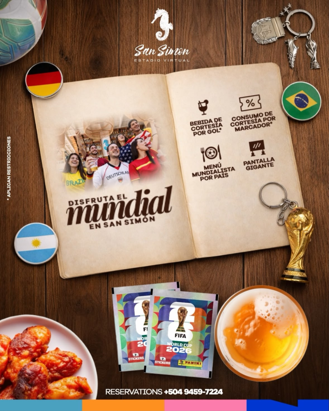 Experience World Cup Fever at San Simon Beach Club in Roatán