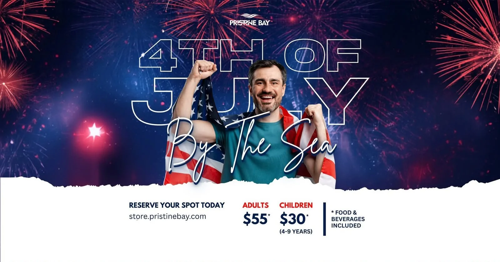 4th of July Extravaganza at The Club at Pristine Bay Roatán