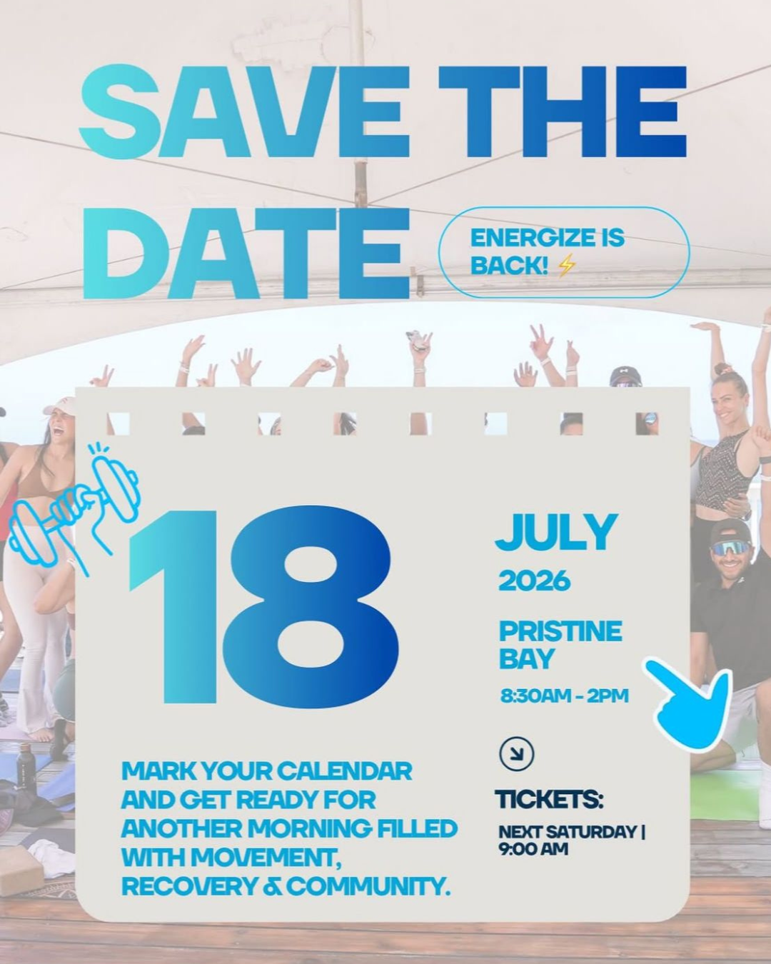 ENERGIZE Wellness Experience Returns to Pristine Bay, Roatán | July 18, 2026