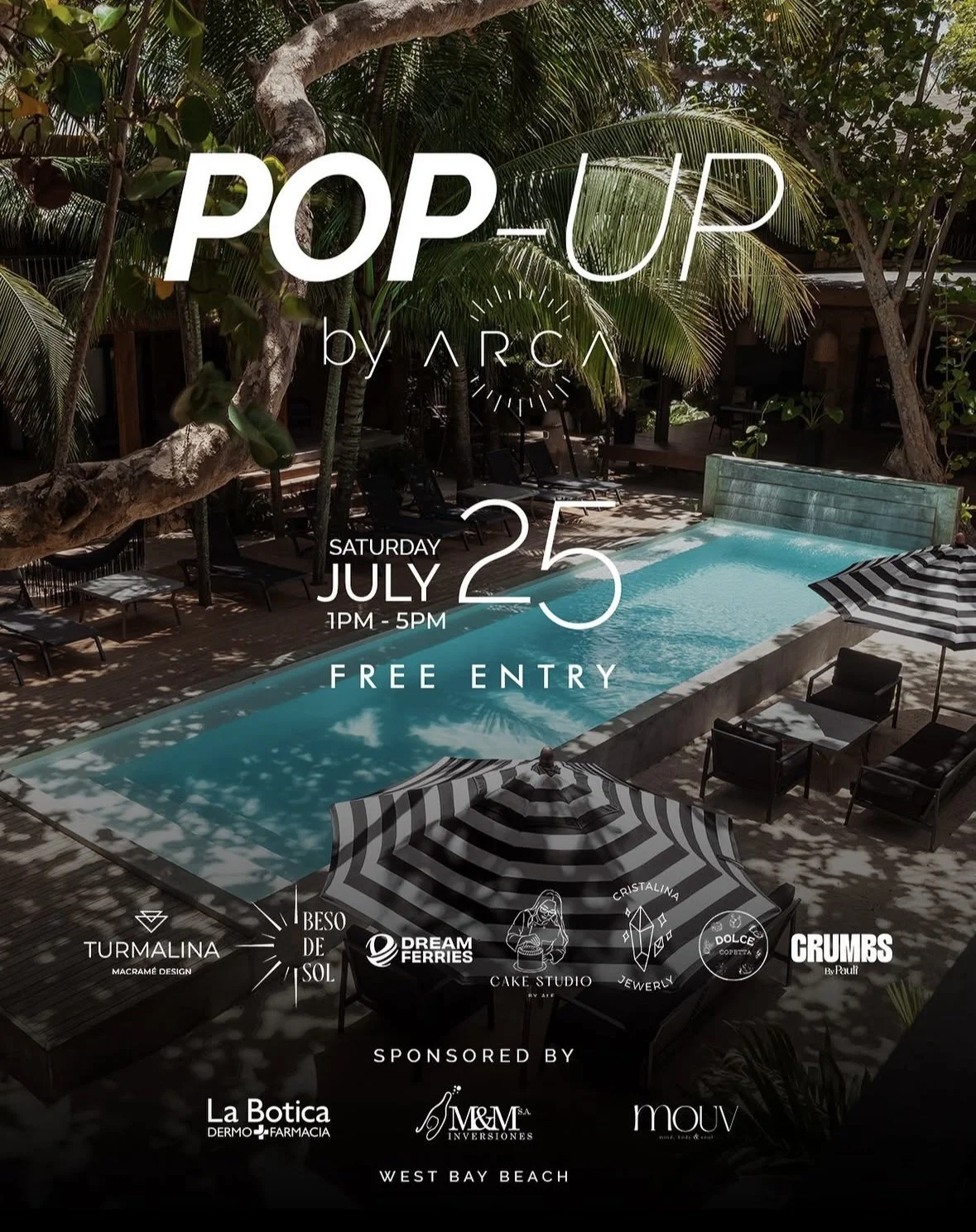 Pop-Up by Arca in Roatán | Shopping, Yoga & Cocktails