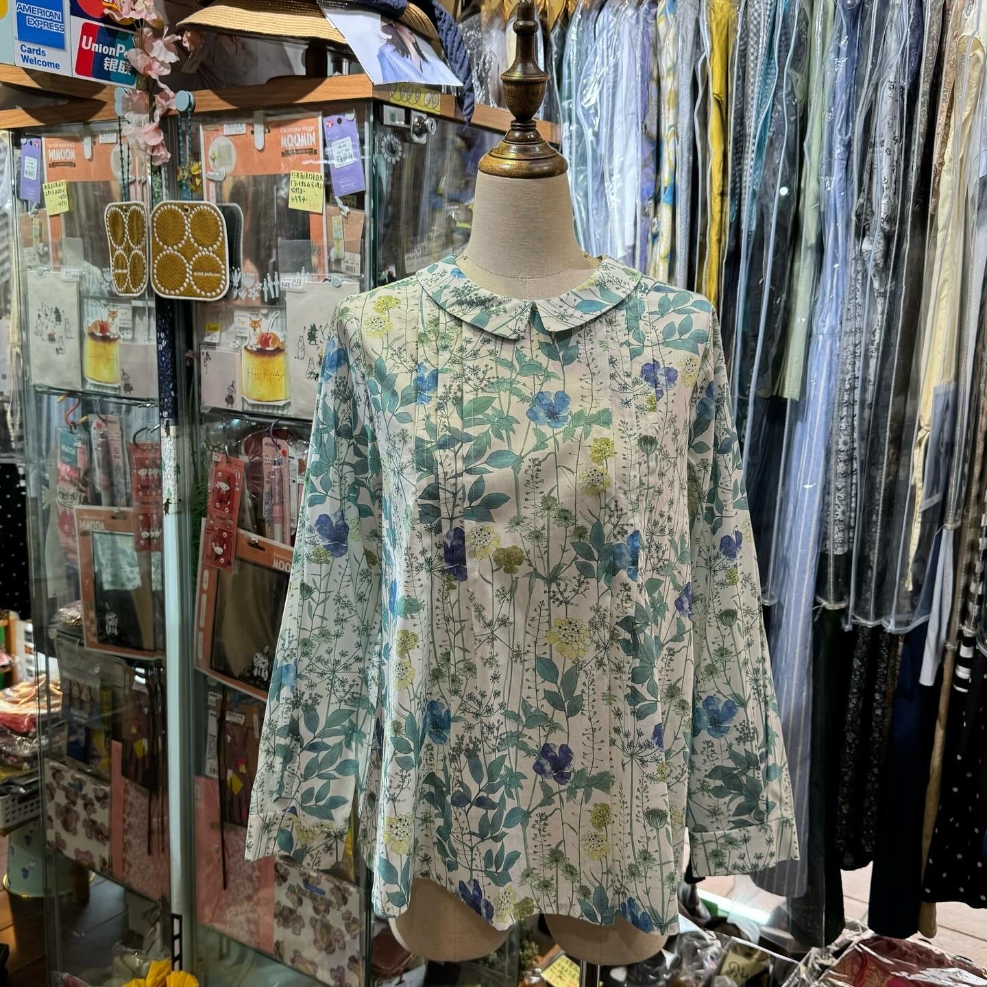 EXTRA20- Crespi X Liberty London Floral Shirt, 2 patterns, made in Japan