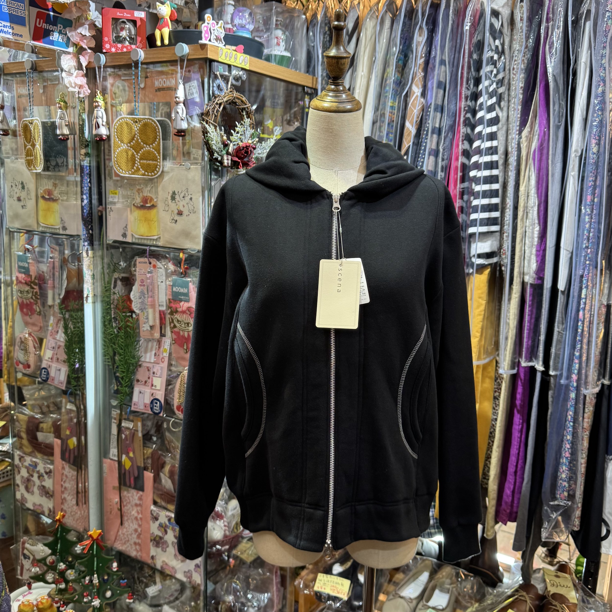 Sale- Scena Black Jacket, made in Japan