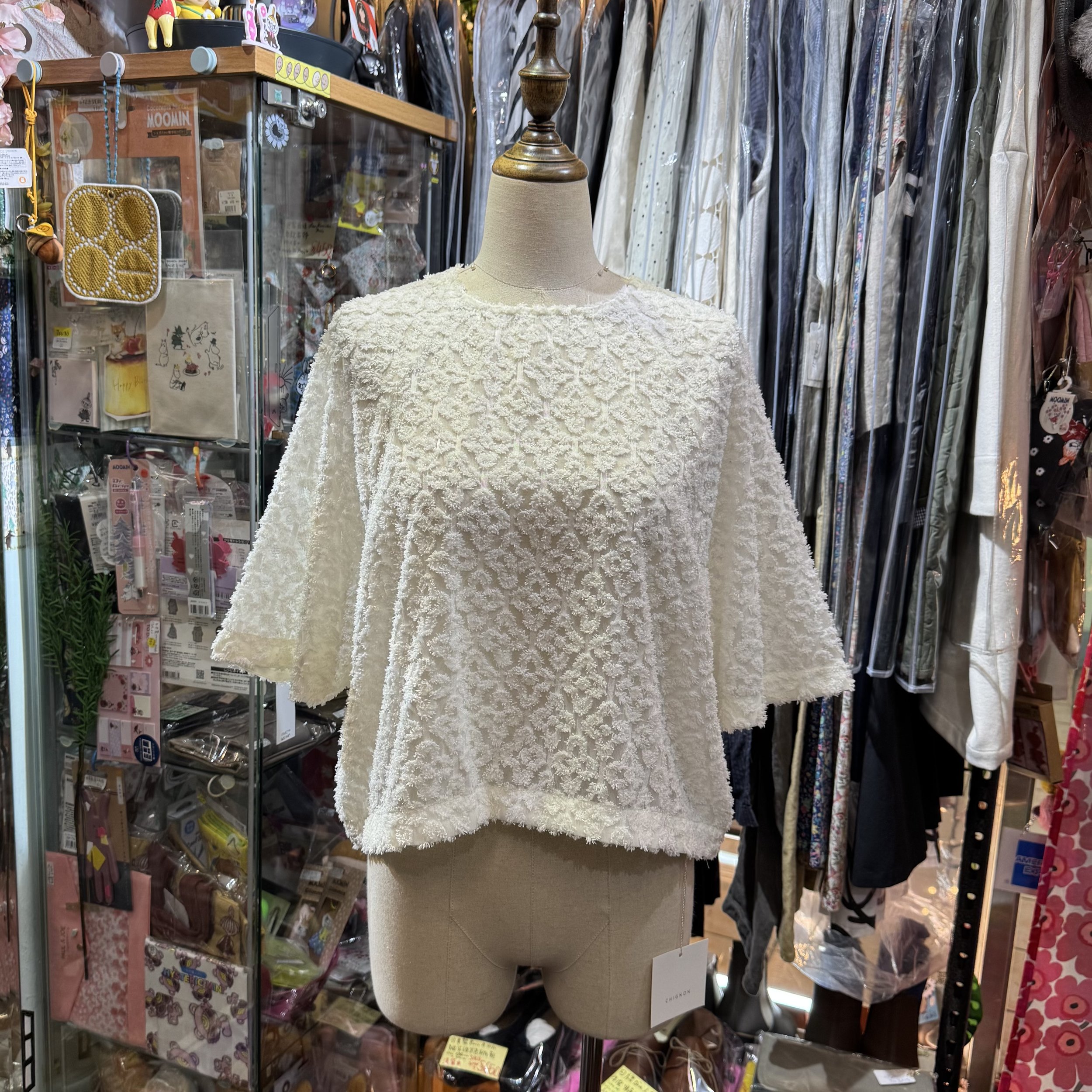Chignon White Floral Top