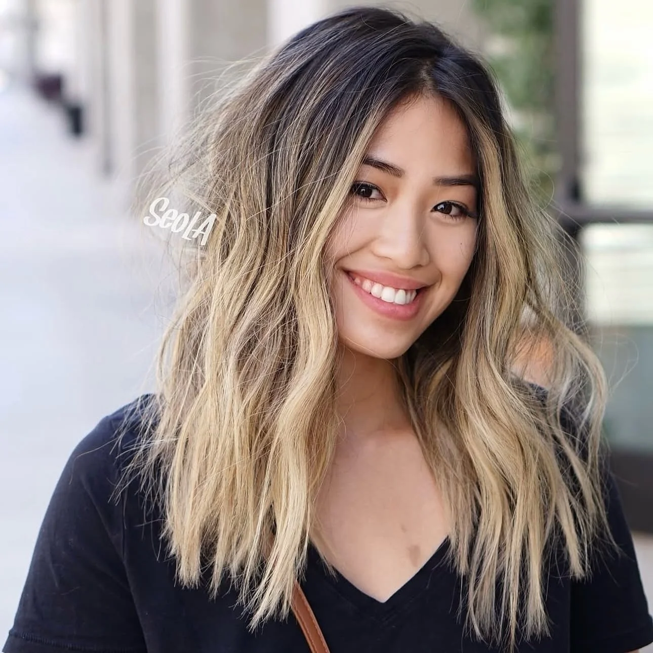 COLOR &amp; CUT ARTIST ✺ @seolahair 
/ swipe for before