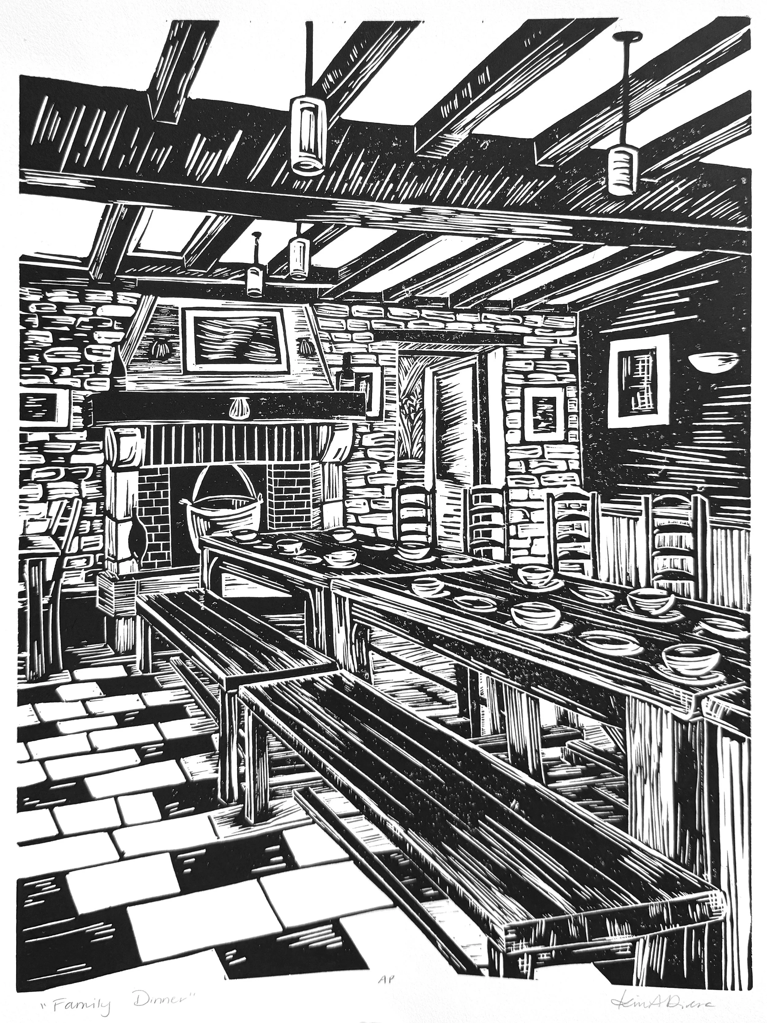 “Family Dinner”
Day 1, walking 7.5 km

Today was an “easy” 600 m climb up the Pyrenees to Orisson, but it was hot, and we started late. While most people will hike the 24 km trek to Roncesvalles, I decided to split the Pyrenees into two days. There a