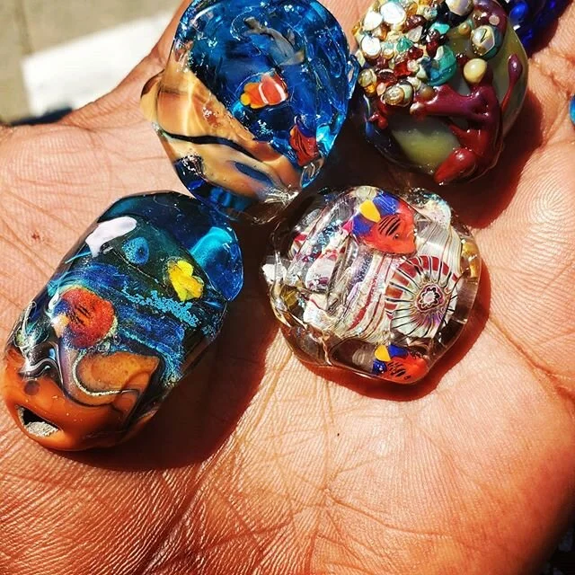 The glass play was good today #afromationpottery #playwithfire