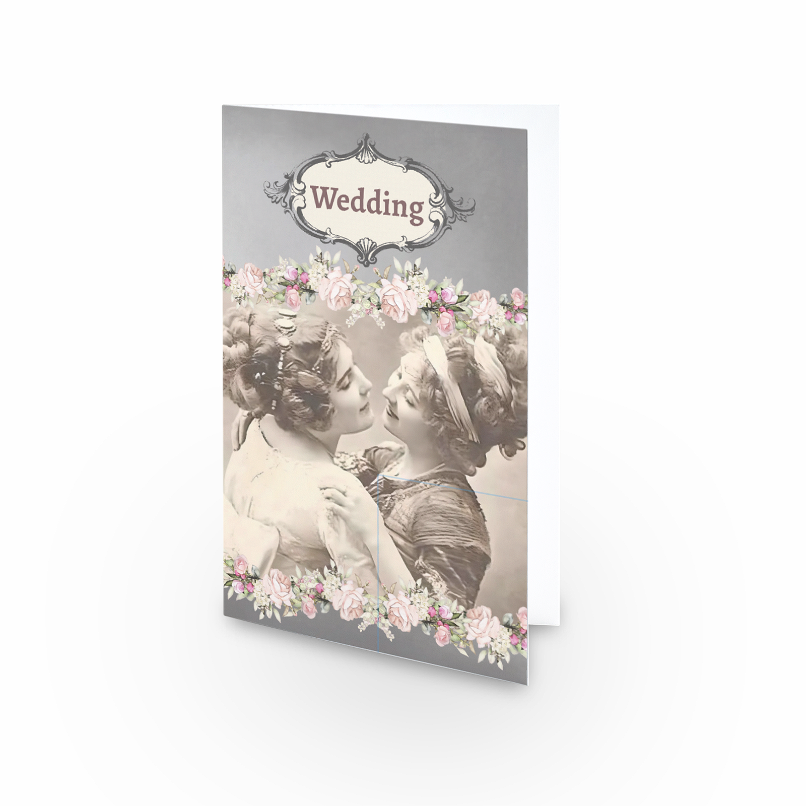 Female LGBT - Wedding - Single Card - SQ8847527
