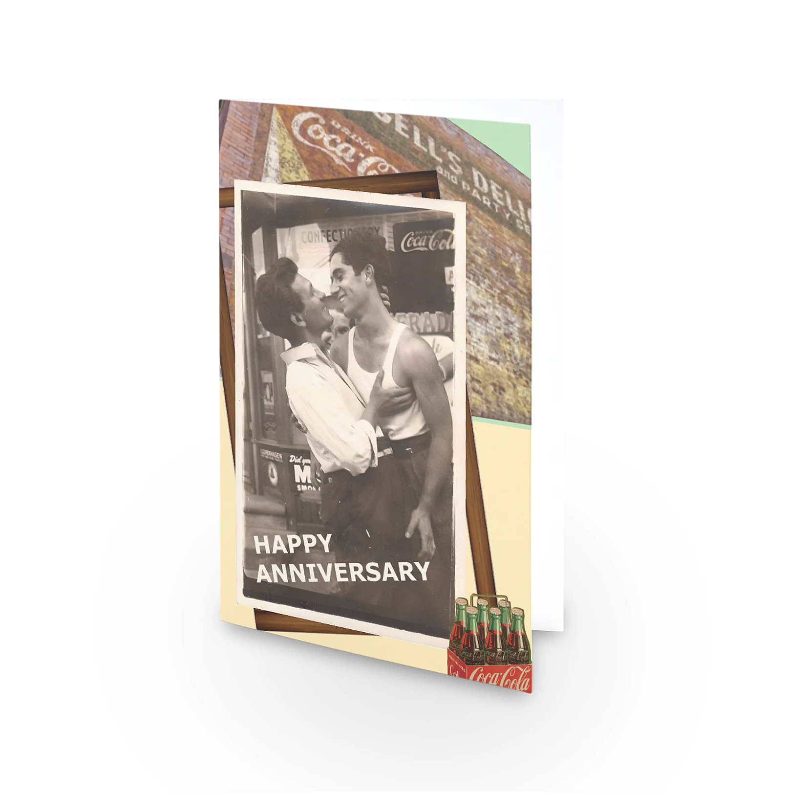 Male LGBT - Anniversary - Single Card - SQ9449735