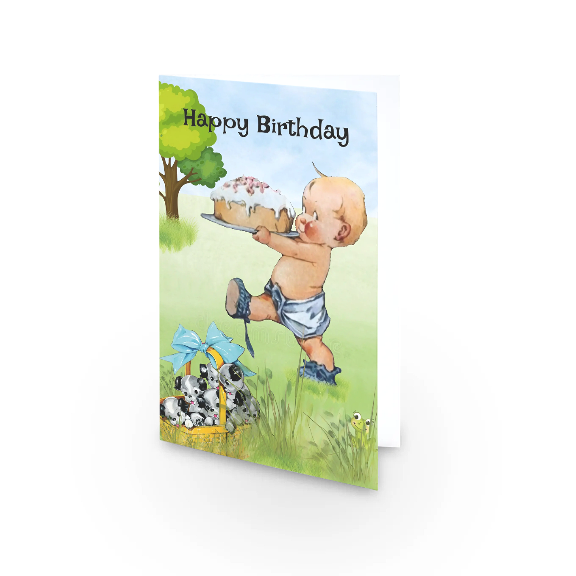 Boy - 1 - 3yrs - Toddler Birthday - Single Card - SQ5808454