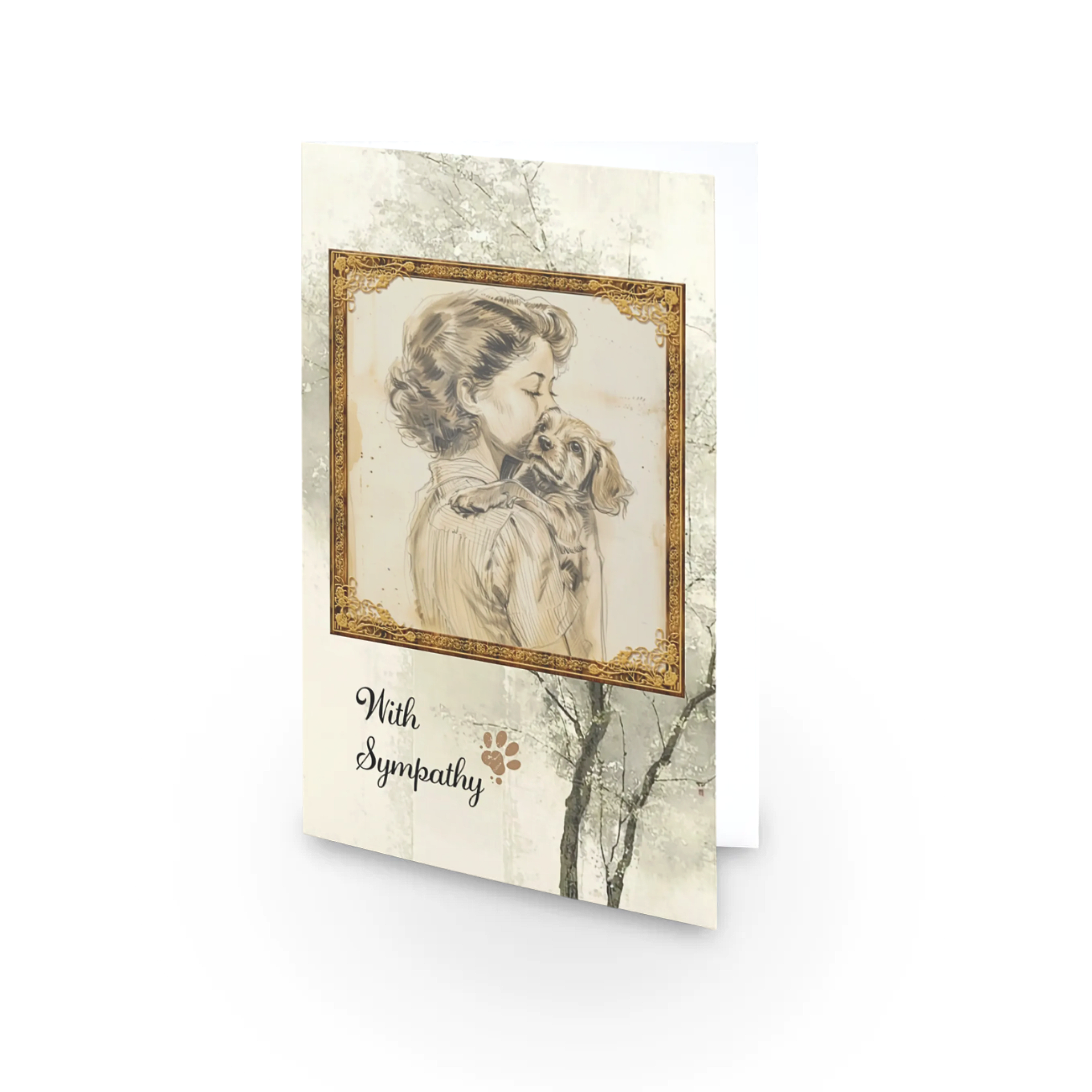 Pet Dog - Sympathy/Condolences - Single Card - SQ2347420