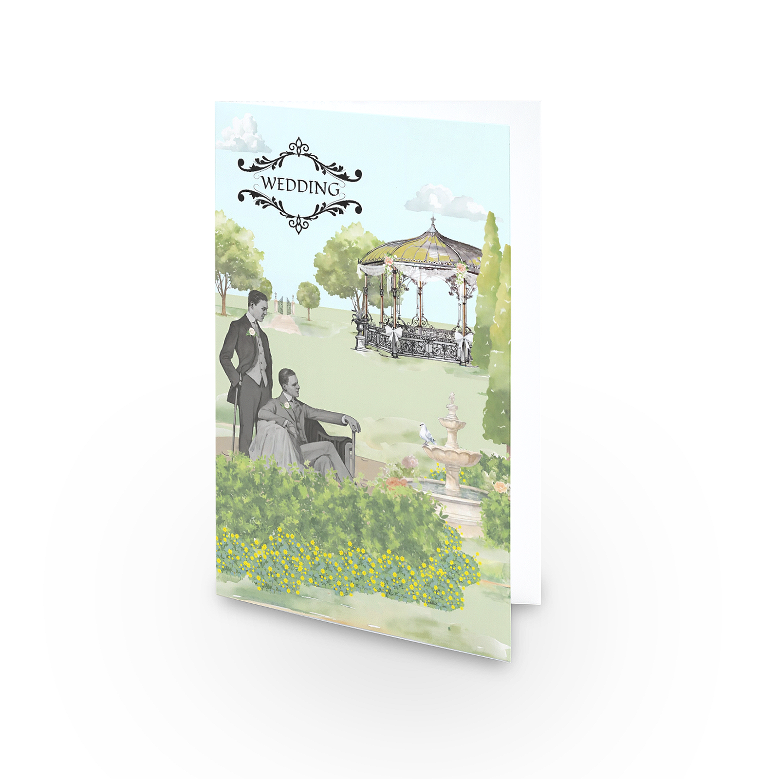 Male LGBT - Wedding - Single Card - SQ2891635
