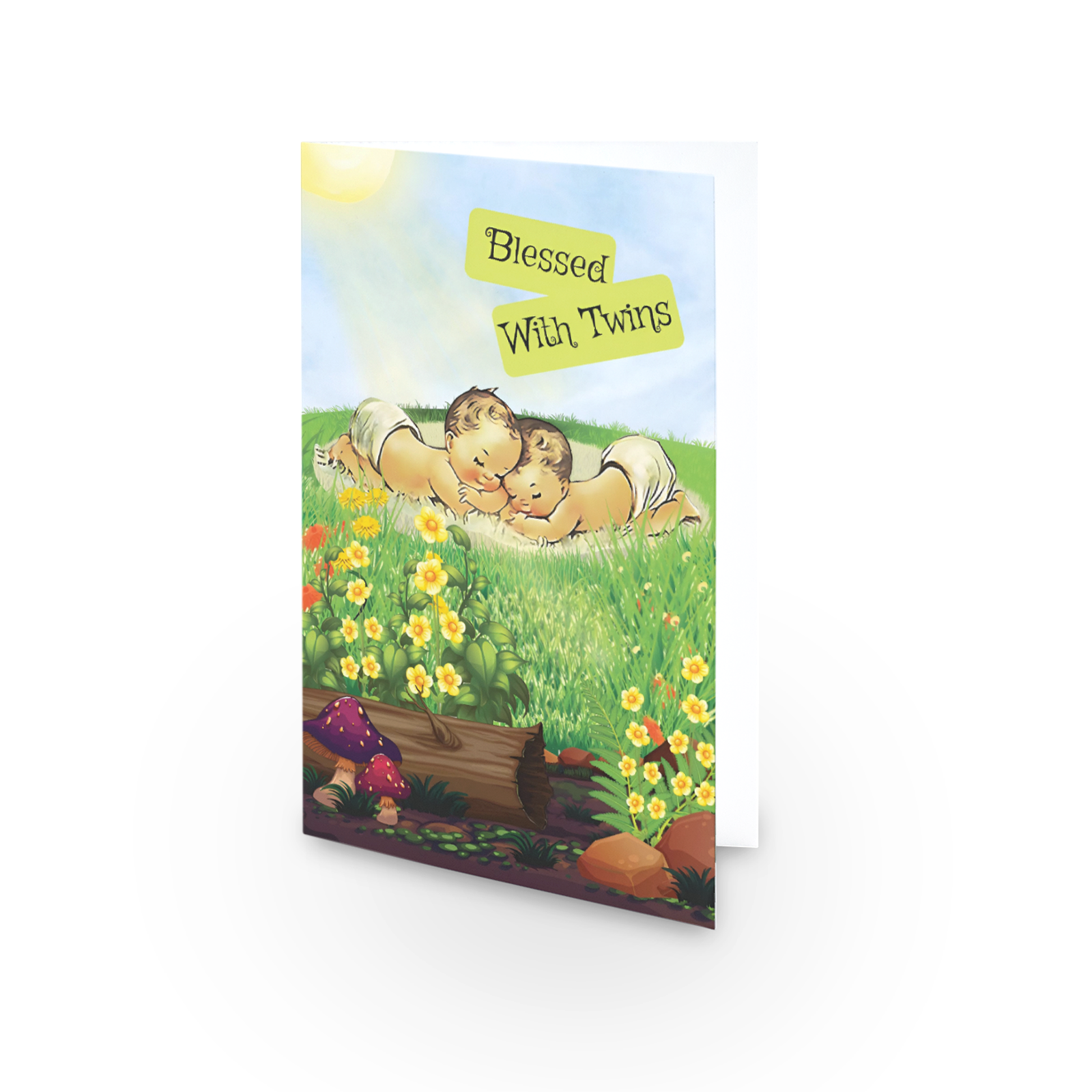 Twins Baby - Single Card - SQ8002780
