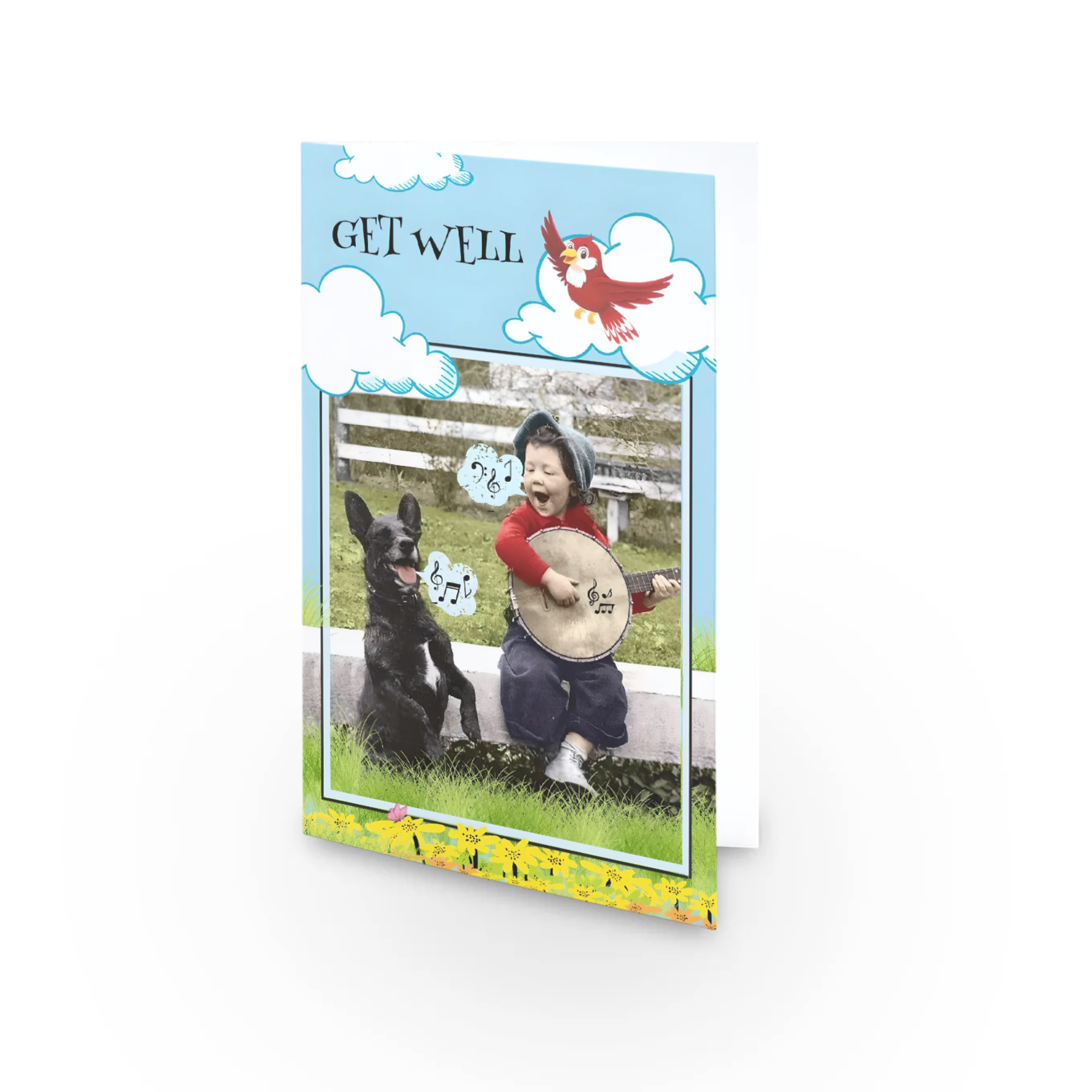 Get Well - Single Card - SQ4129502
