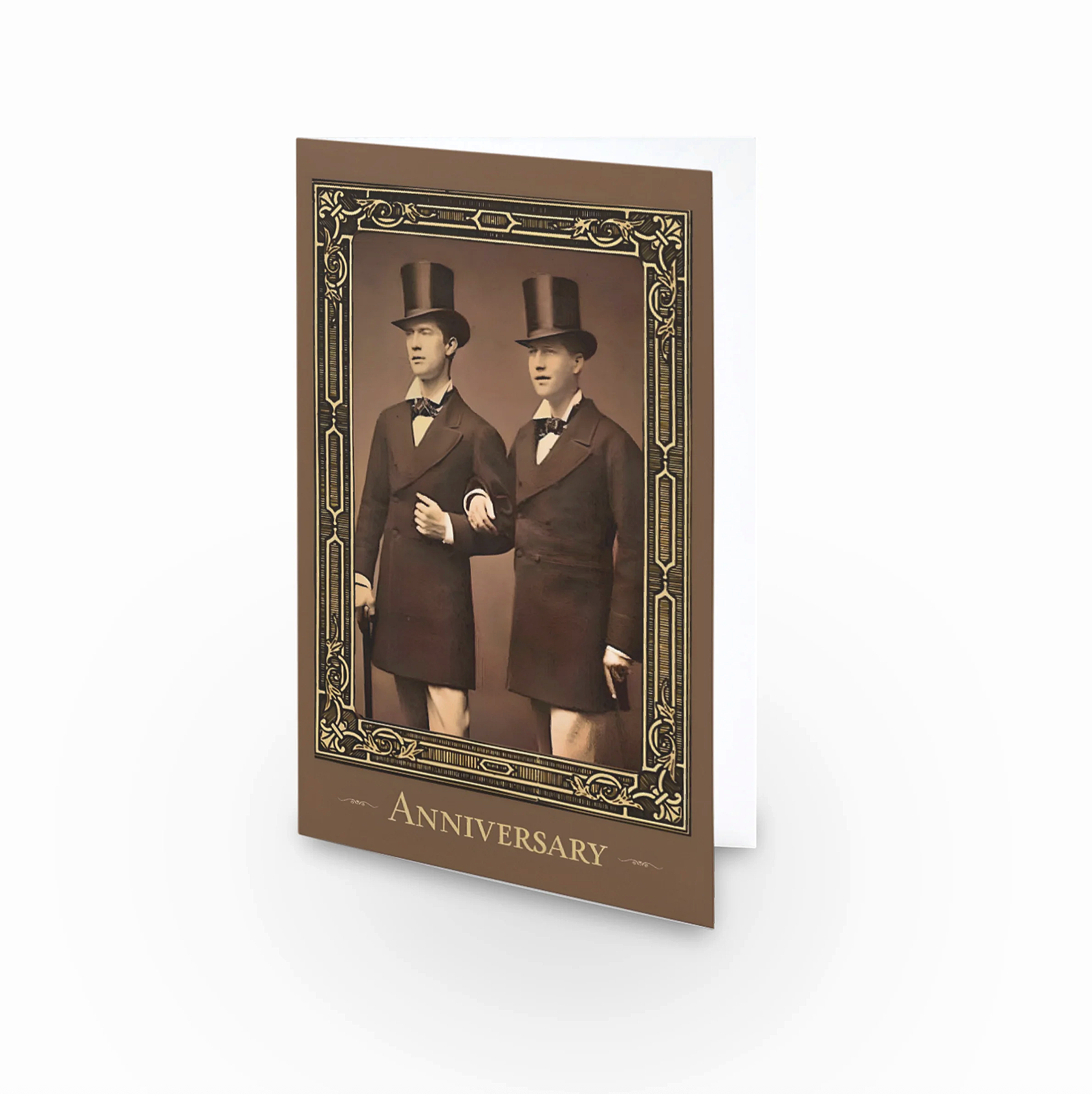 Male LGBT - Anniversary - Single Card - SQ8667491