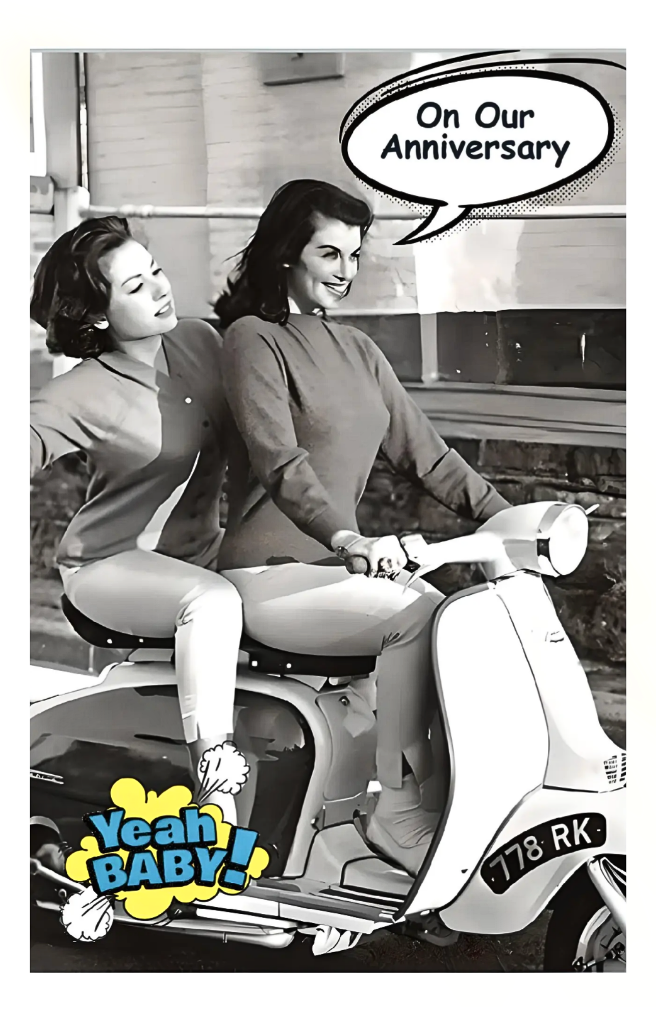 Female LGBT - Anniversary - Single Card - SQ8226113