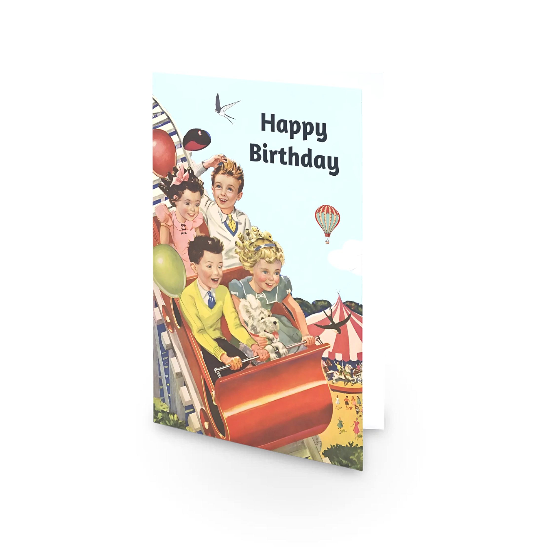 7 - 12yrs - Children - Birthday - Single Card - SQ6421838