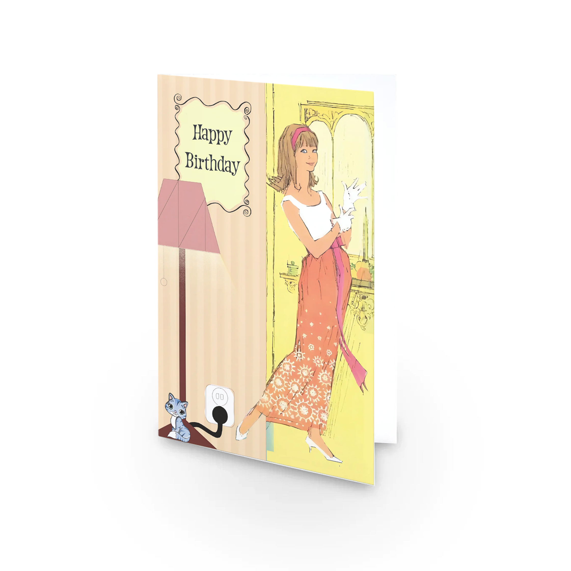 Girl - Teen - Birthday - Single Card - SQ1371522