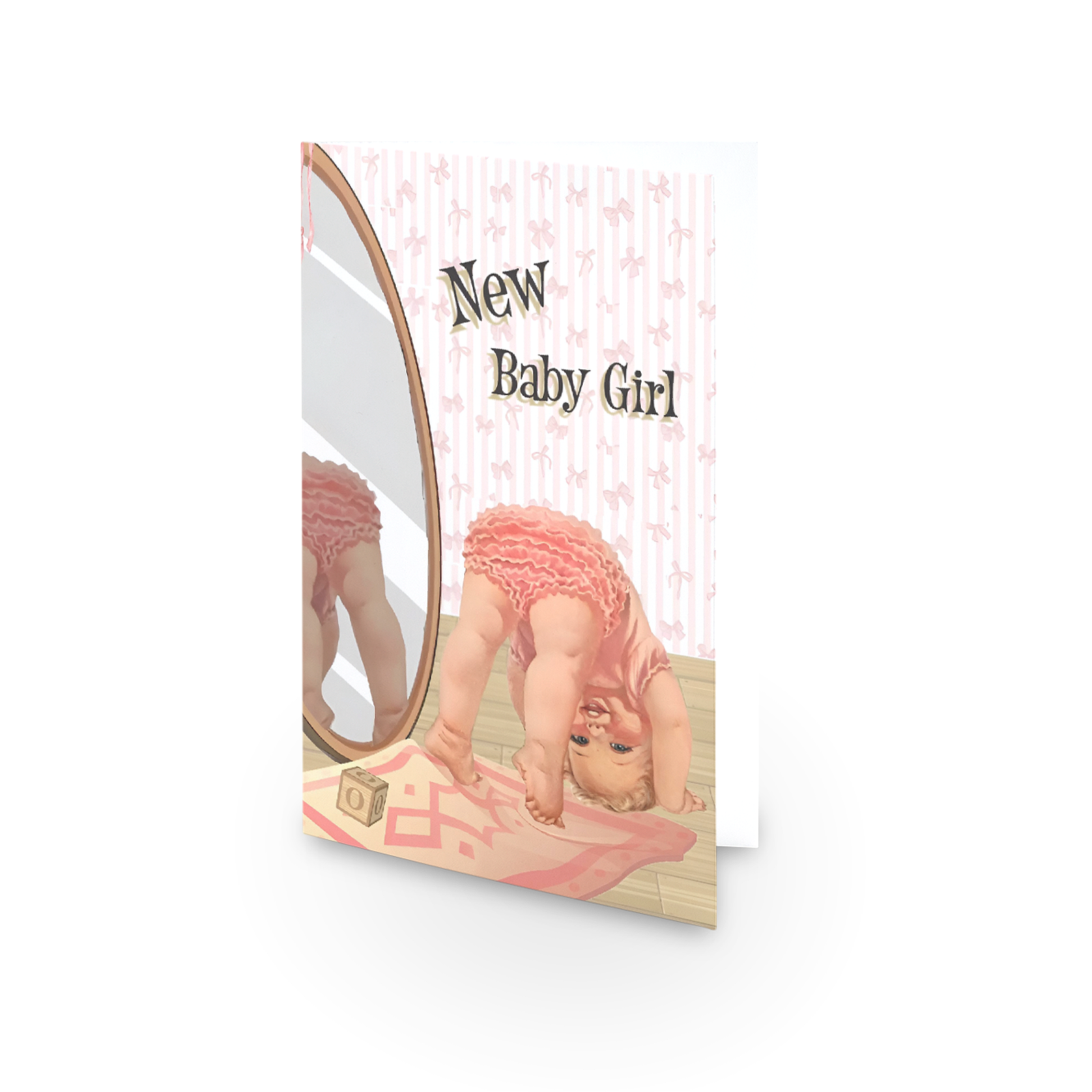 Girl - Baby - Single Card - SQ4412525