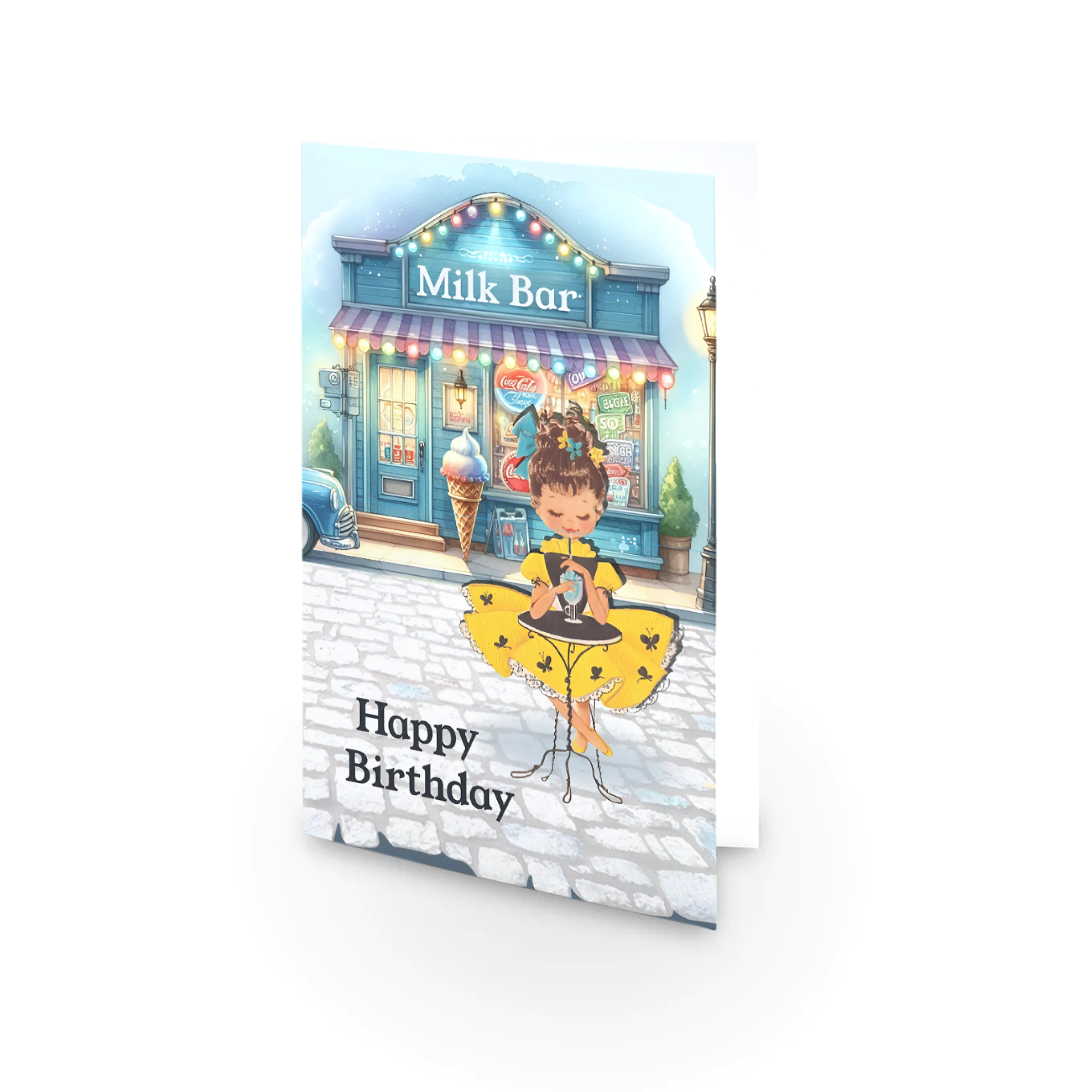 Girl - 7 - 12yrs - Children - Single Card - SQ4044107