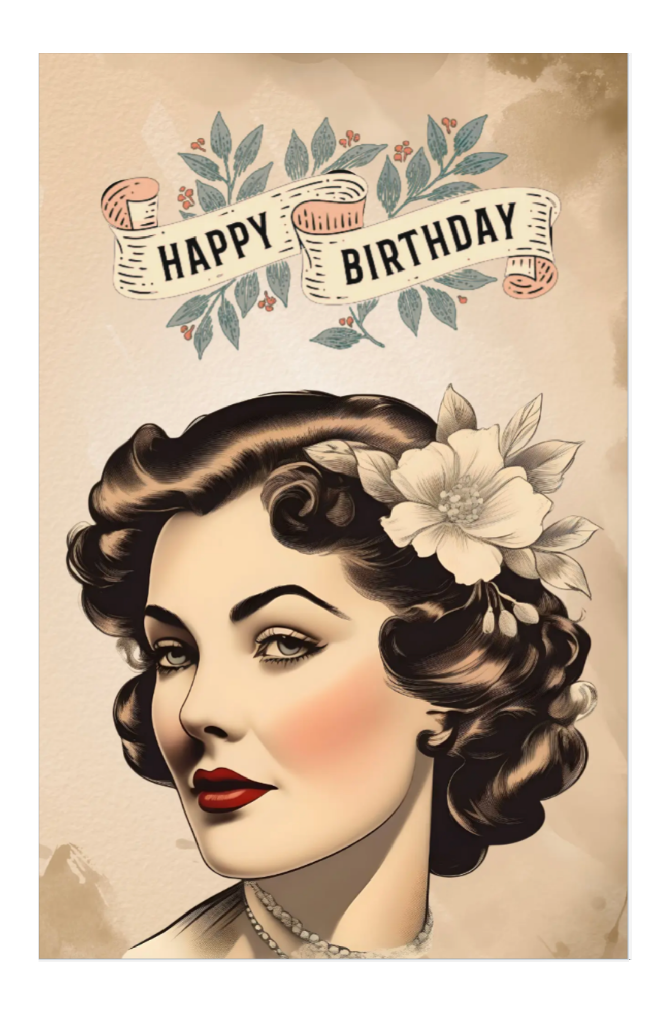 Female Birthday - Single Card - SQ8918460