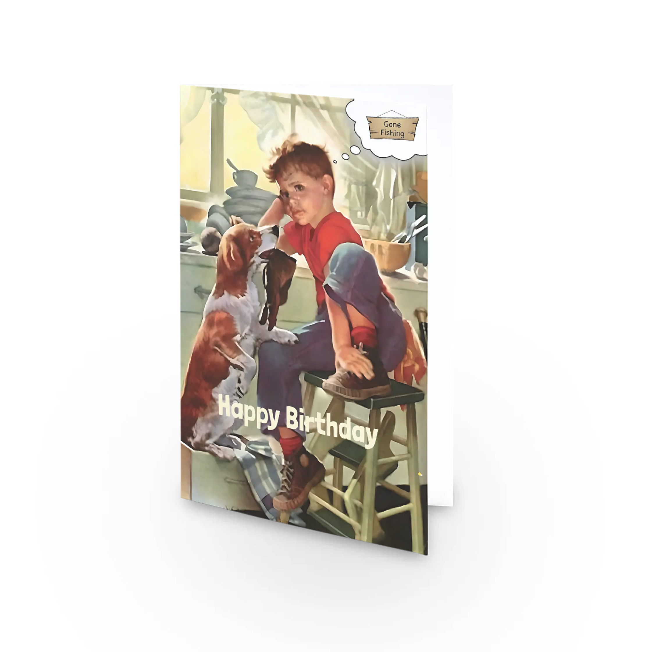Boy - 7 - 12yrs - Children - Single Card - SQ1044118