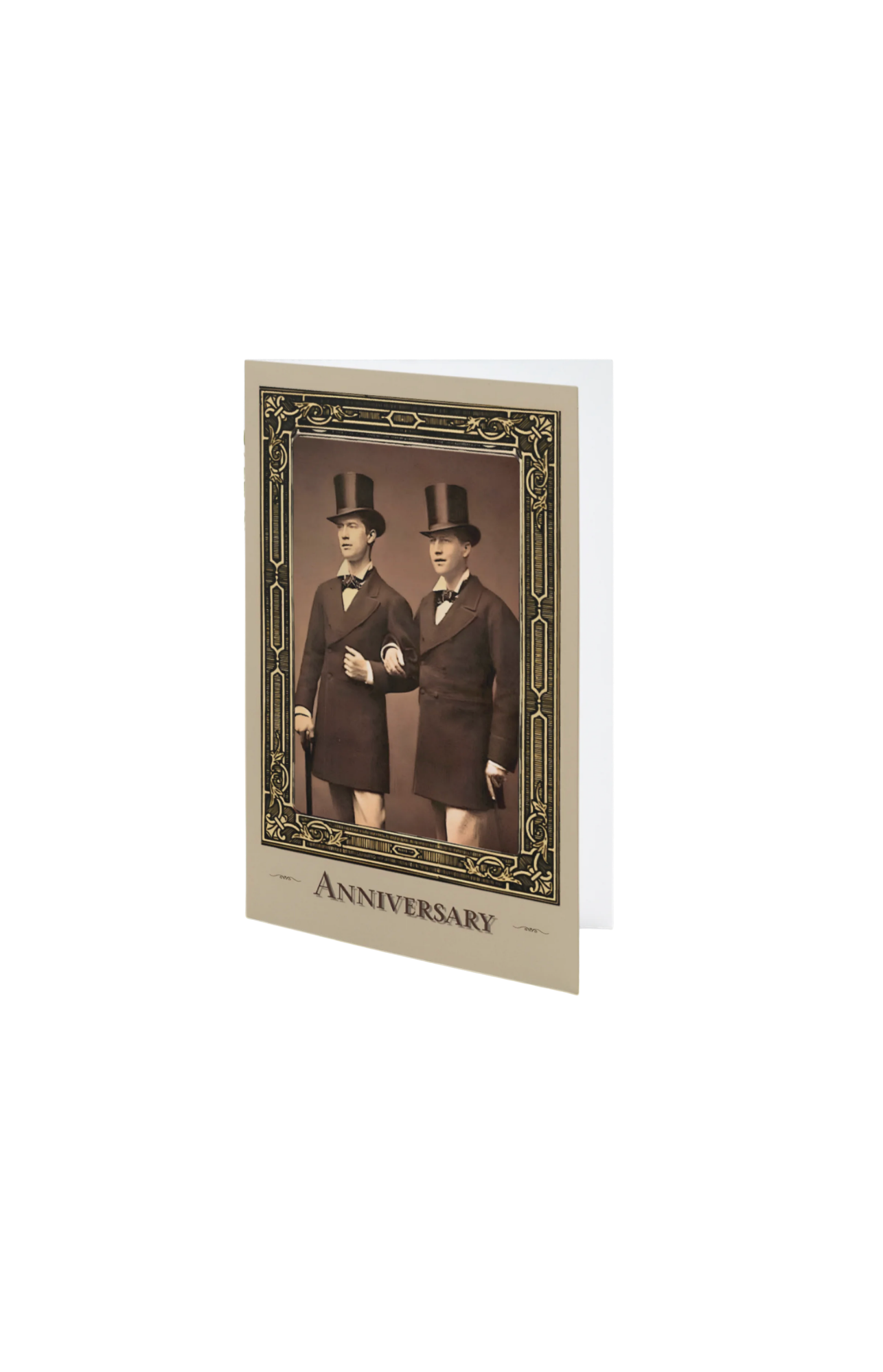 Male LGBT - Anniversary - Single Card - SQ1368706