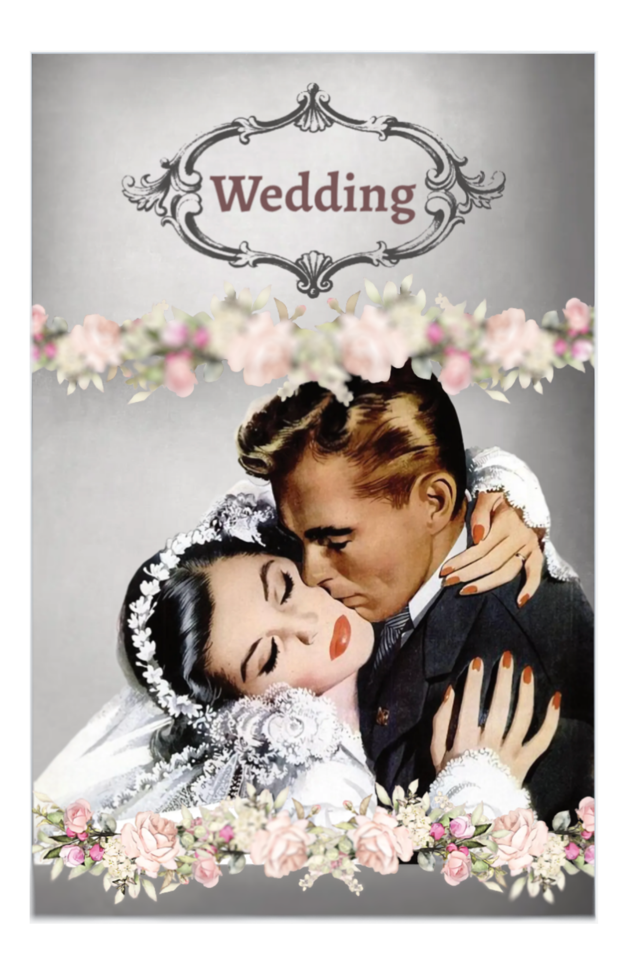 SALE - Wedding - Single Card - SQ1743447 - Discontinued