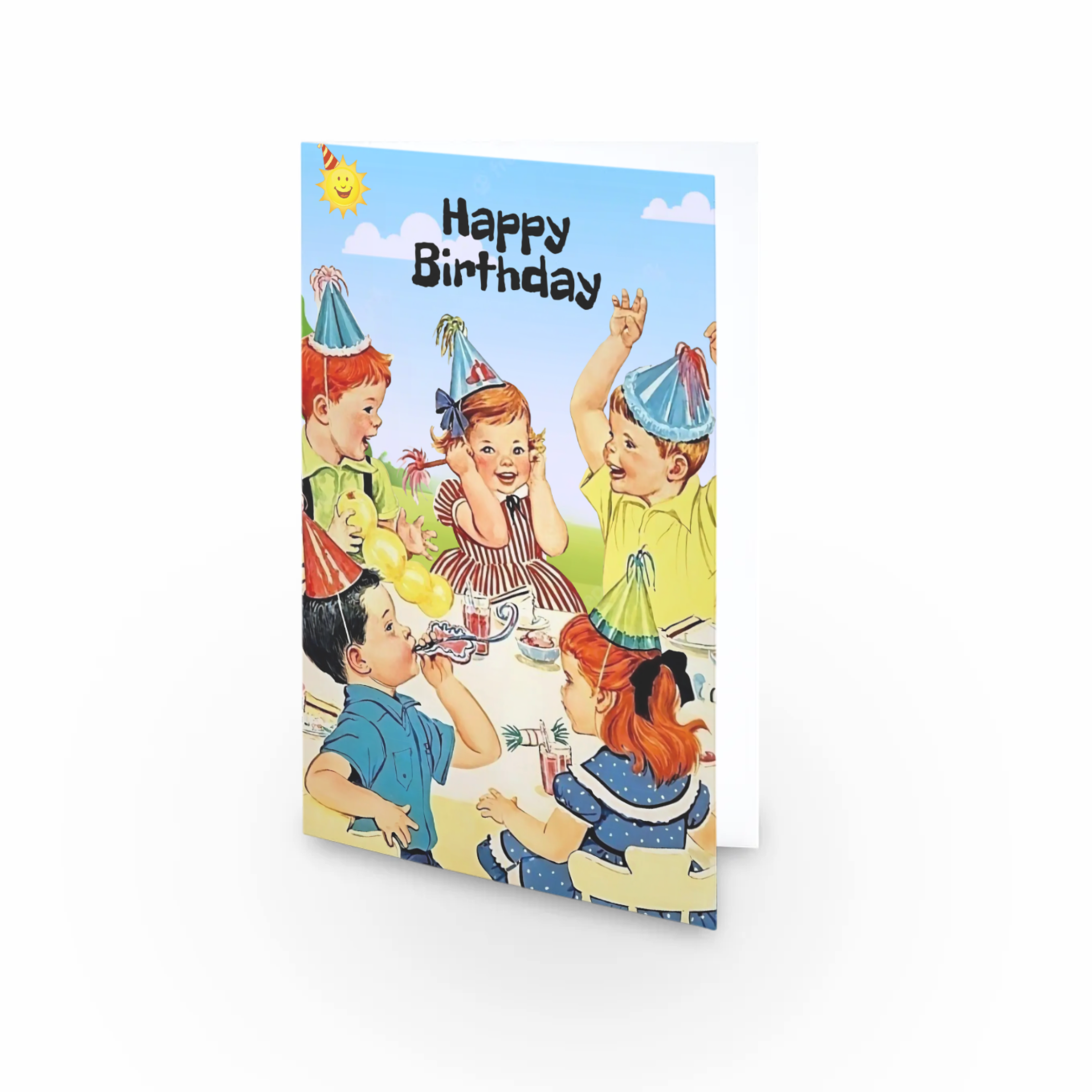 4 - 6yrs Kids Birthday - Single Card - SQ0460116