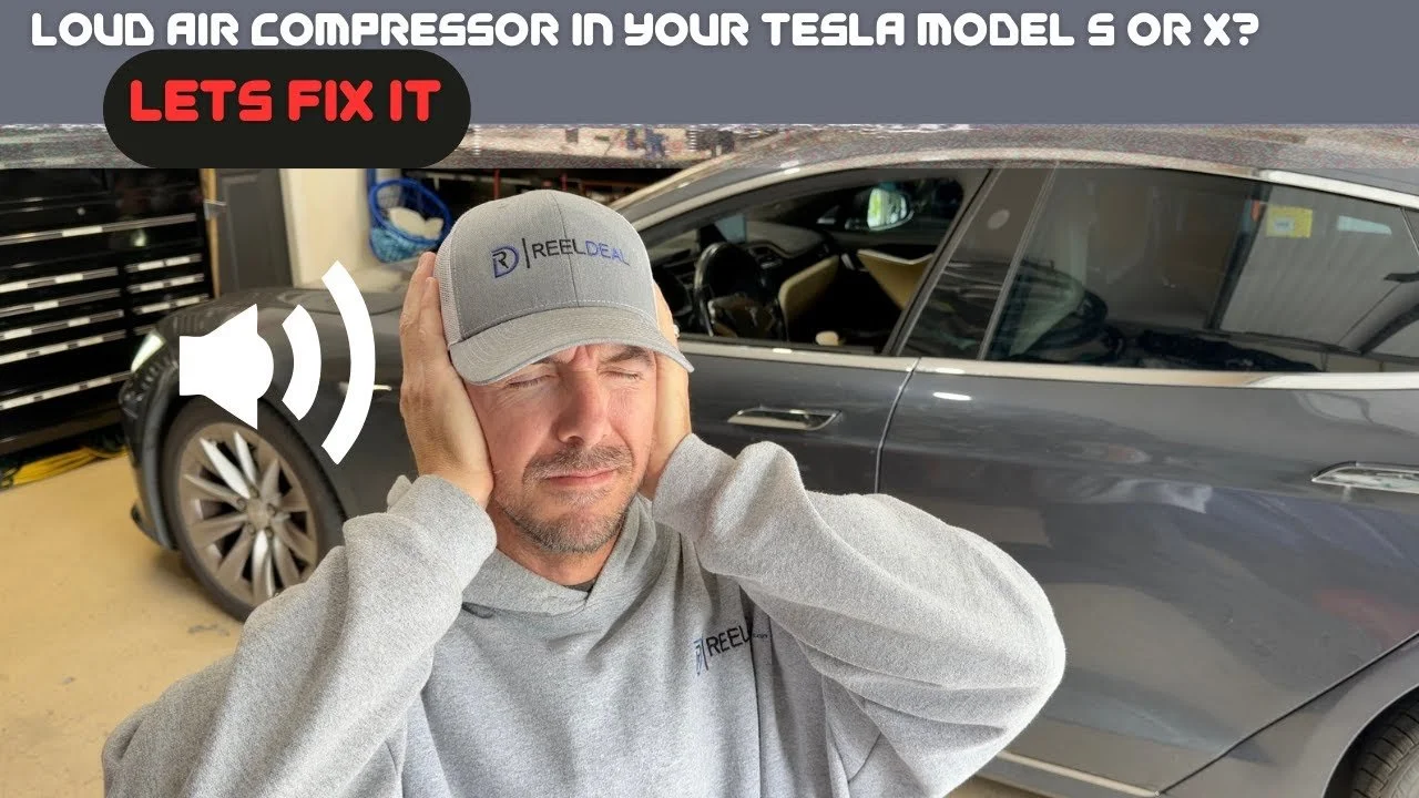 How to Replace Your Tesla Air Compressor | Fix “Air Suspension Adjustment Unavailable” DIY