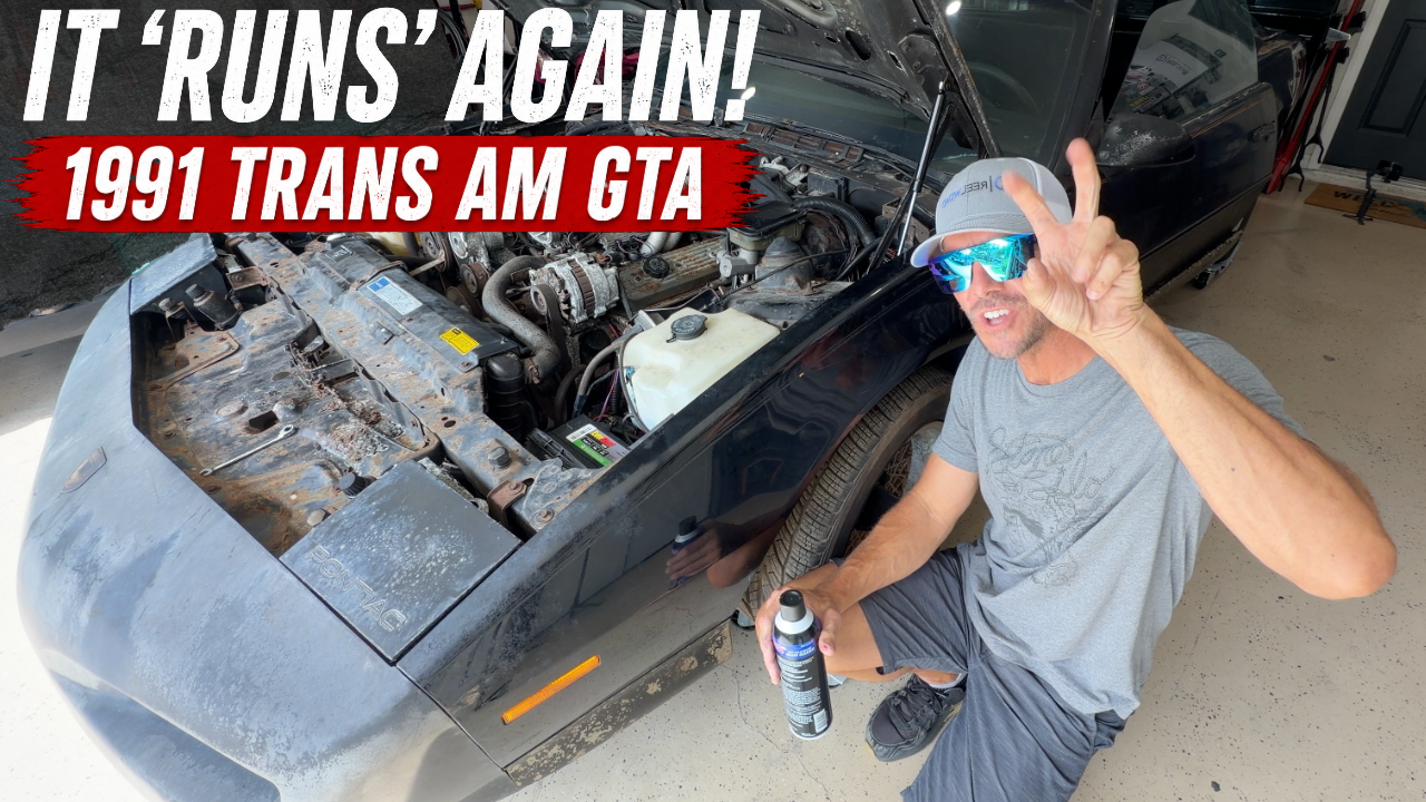 It "Runs" Again! 1991 Trans Am GTA Barn Find Restoration Part 3