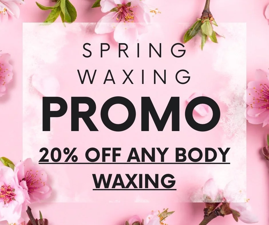 It&rsquo;s officially Spring Break Season! ☀️

Whether you&rsquo;re heading somewhere warm or just ready to feel fresh for spring, now is the time. Our Spring Waxing Promo is here &mdash; enjoy 20% OFF any body waxing service for a limited time.

Con