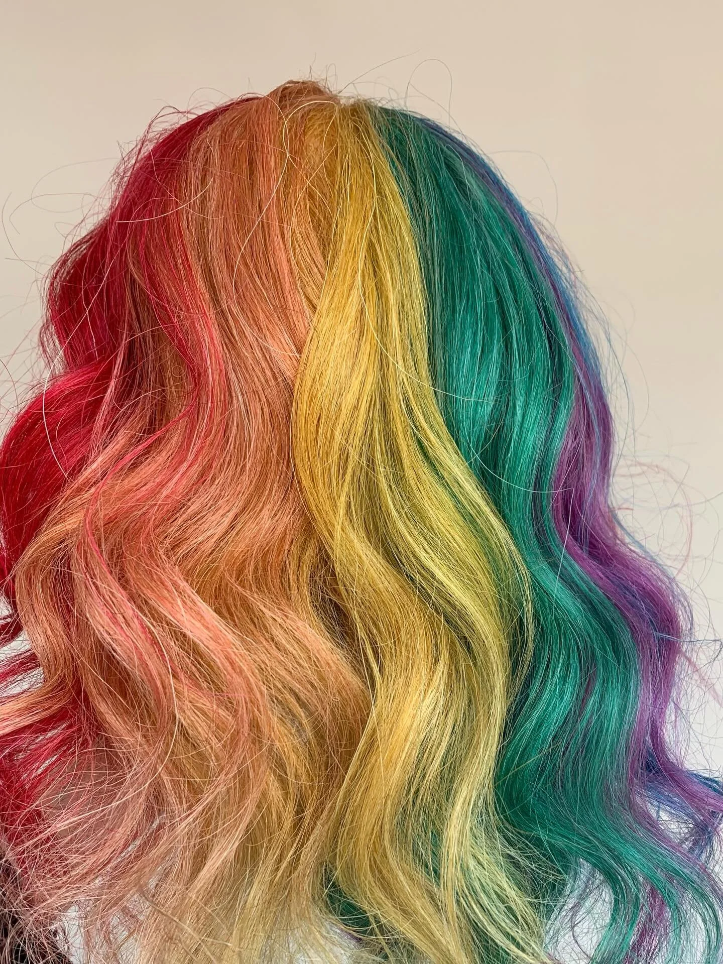 Fashion Color lovers, this one&rsquo;s for you.

Our newest stylist Thomas is joining Rising Lotus and he loves creating bold rainbow transformations just like this one.

His first day is March 17, so if you&rsquo;ve been dreaming about vibrant color