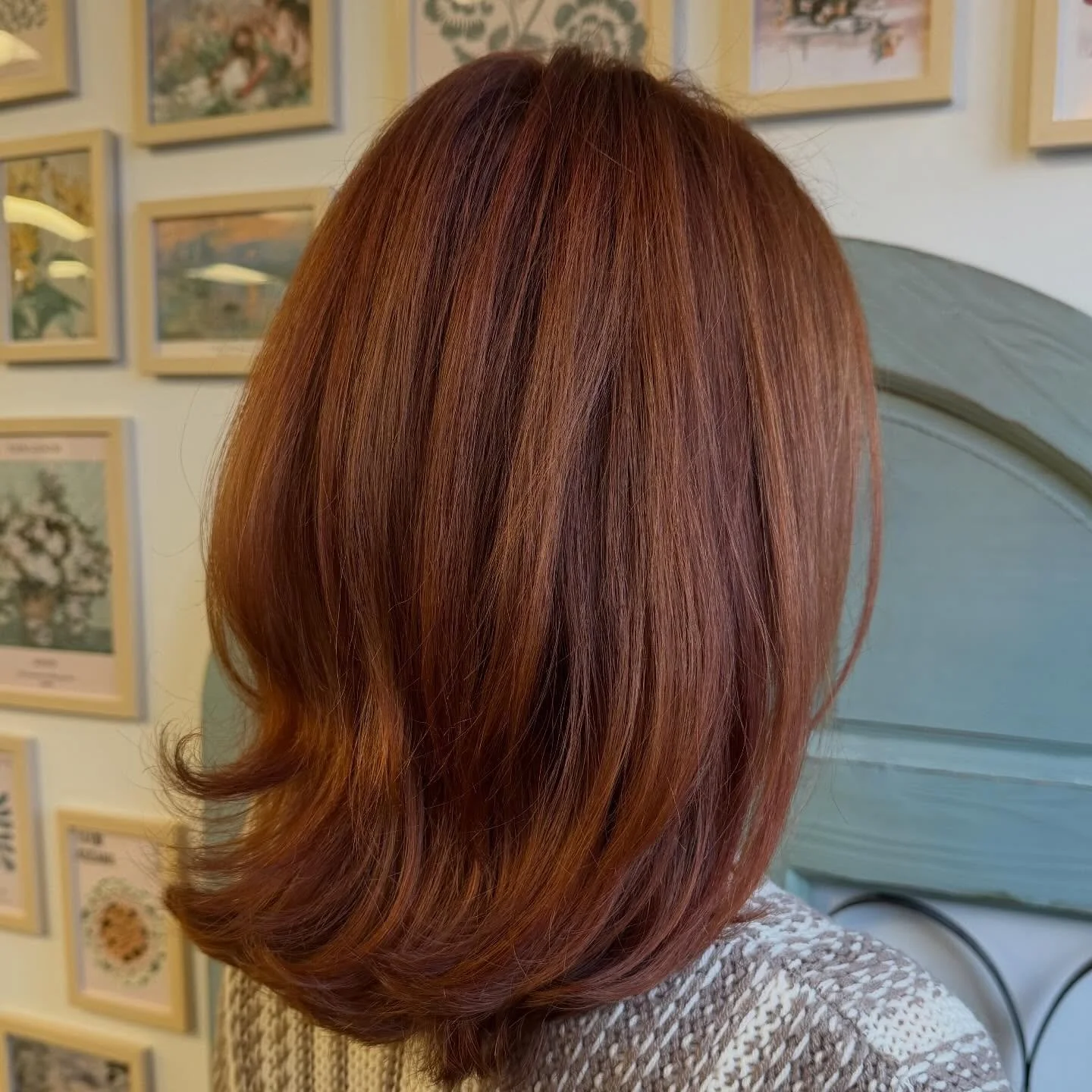 There&rsquo;s something about a lived in copper that catches light in the most beautiful way. Perfect reflect for Spring 🌼

Hair by | @hairbyjessikat