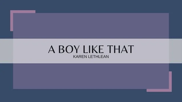 A Boy Like That