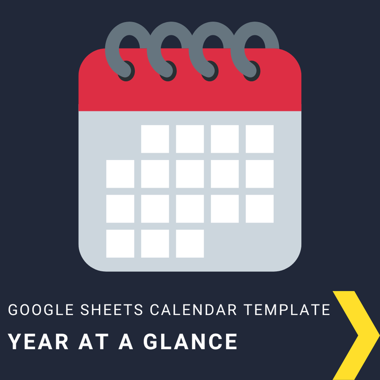 Year at a Glance Calendar 2024 Template for Google Sheets — Helping  Companies Deliver More Value Through Better Process Management | Bob Stanke